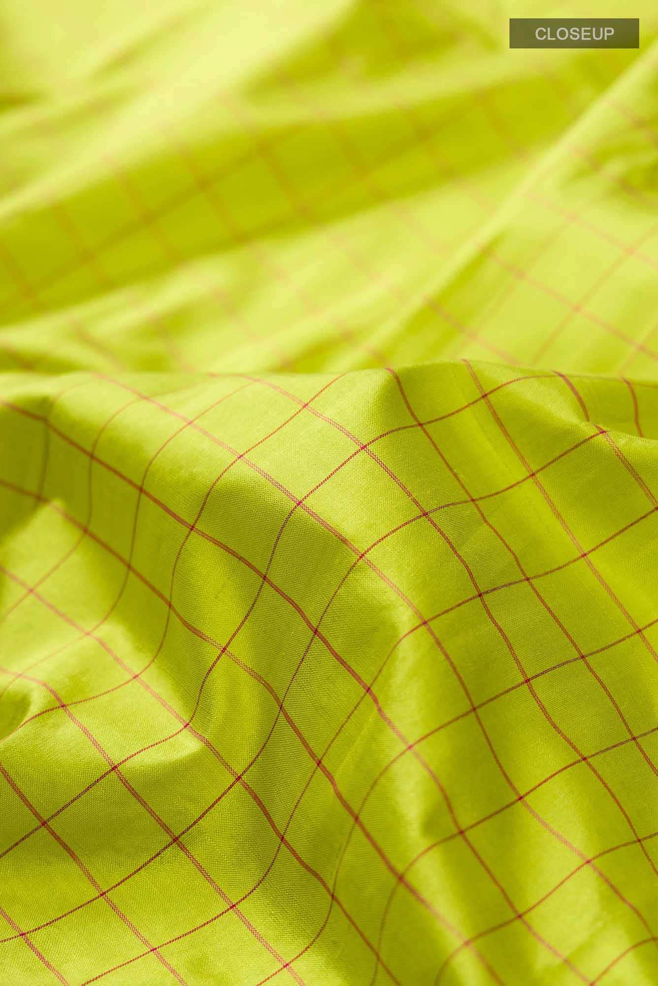 Green Kanchipuram Silk Saree