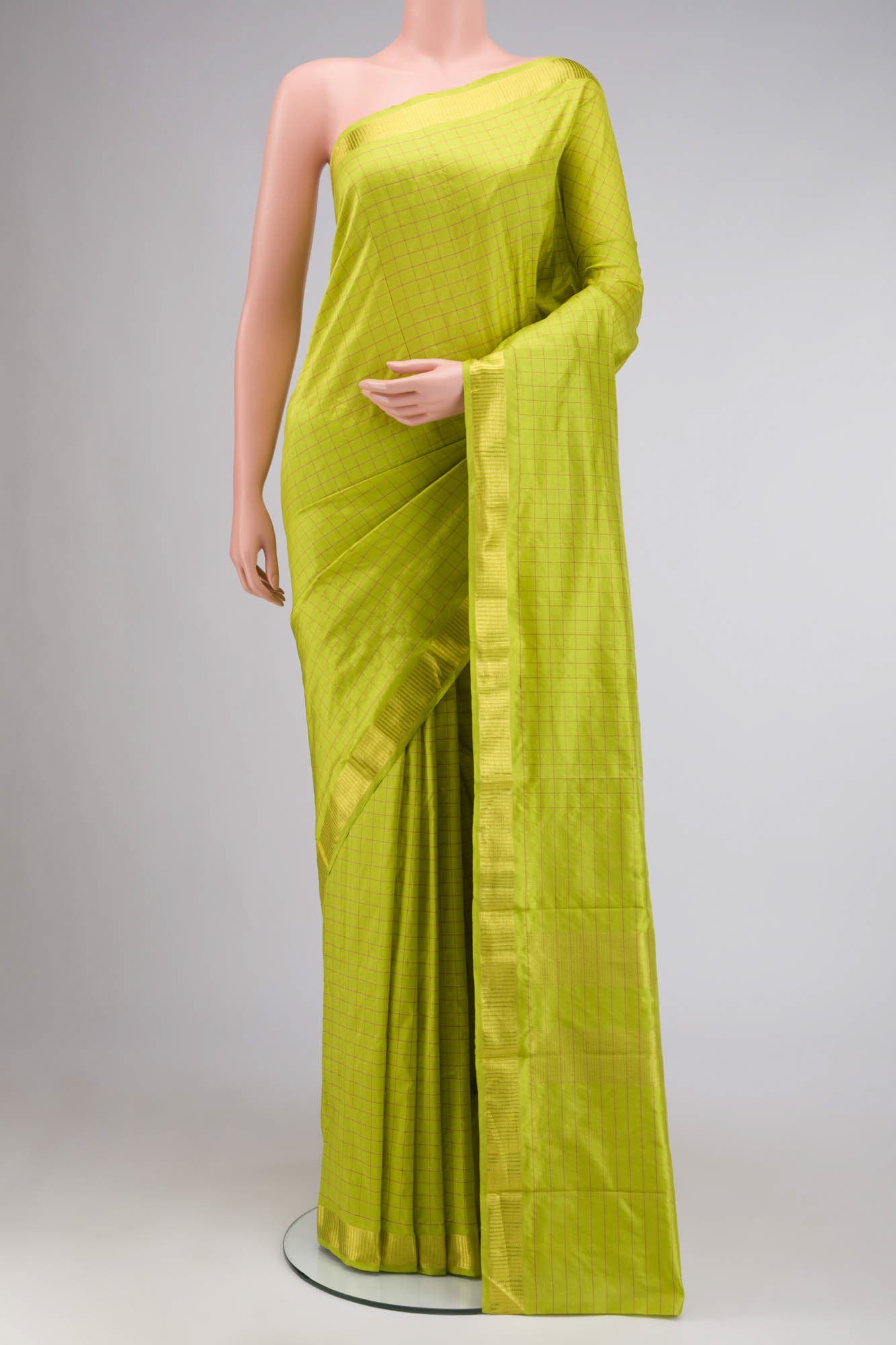 Green Kanchipuram Silk Saree