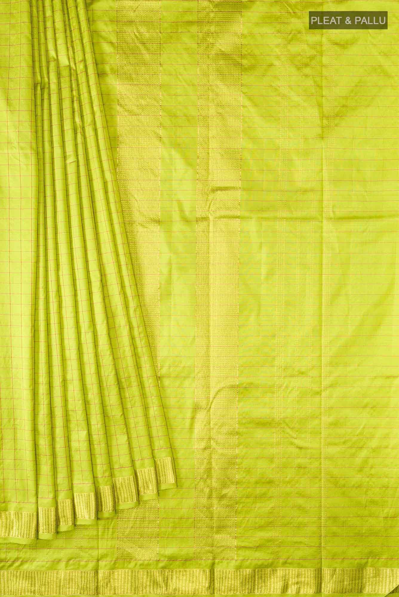 Green Kanchipuram Silk Saree