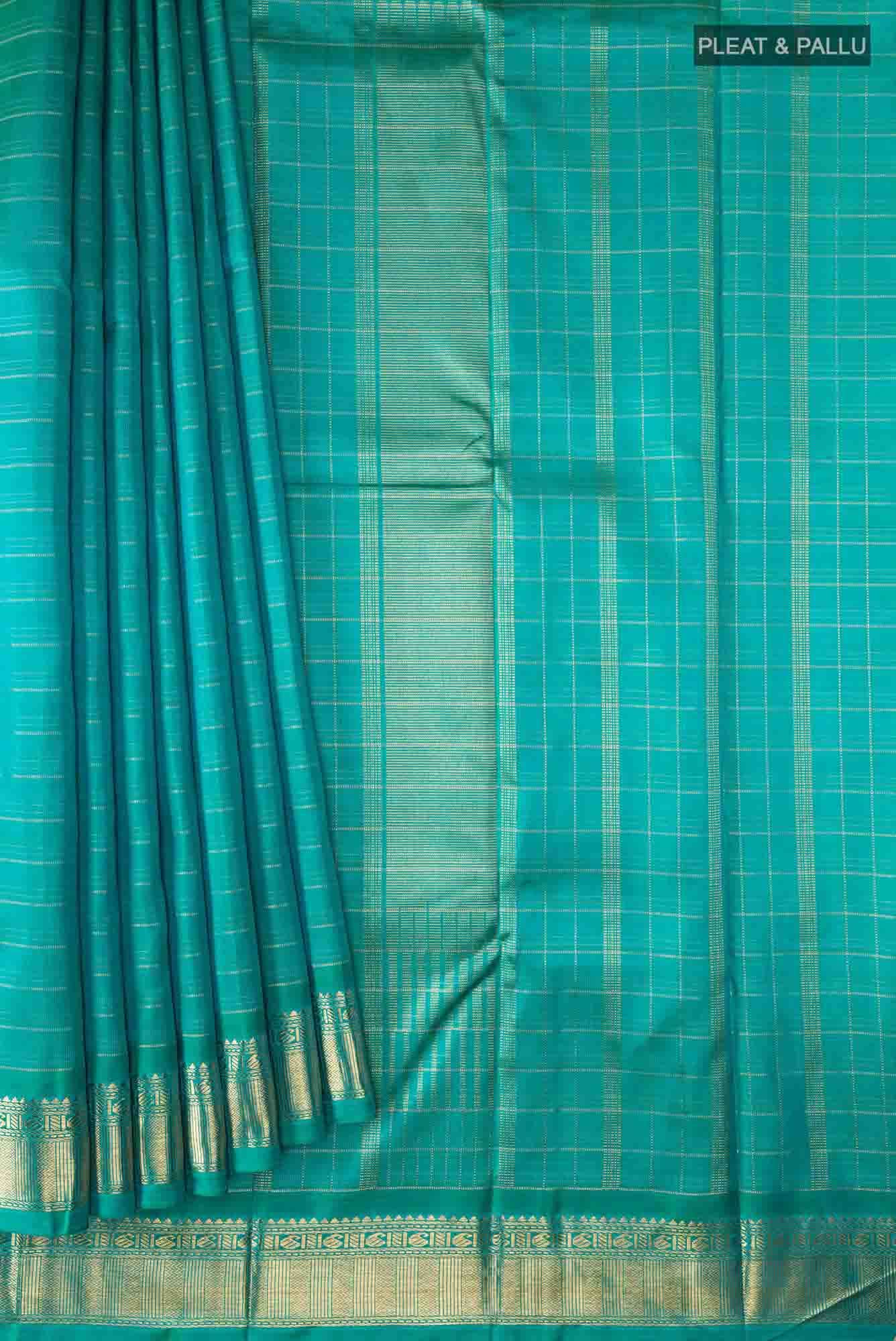 Green Kanchipuram Silk Saree