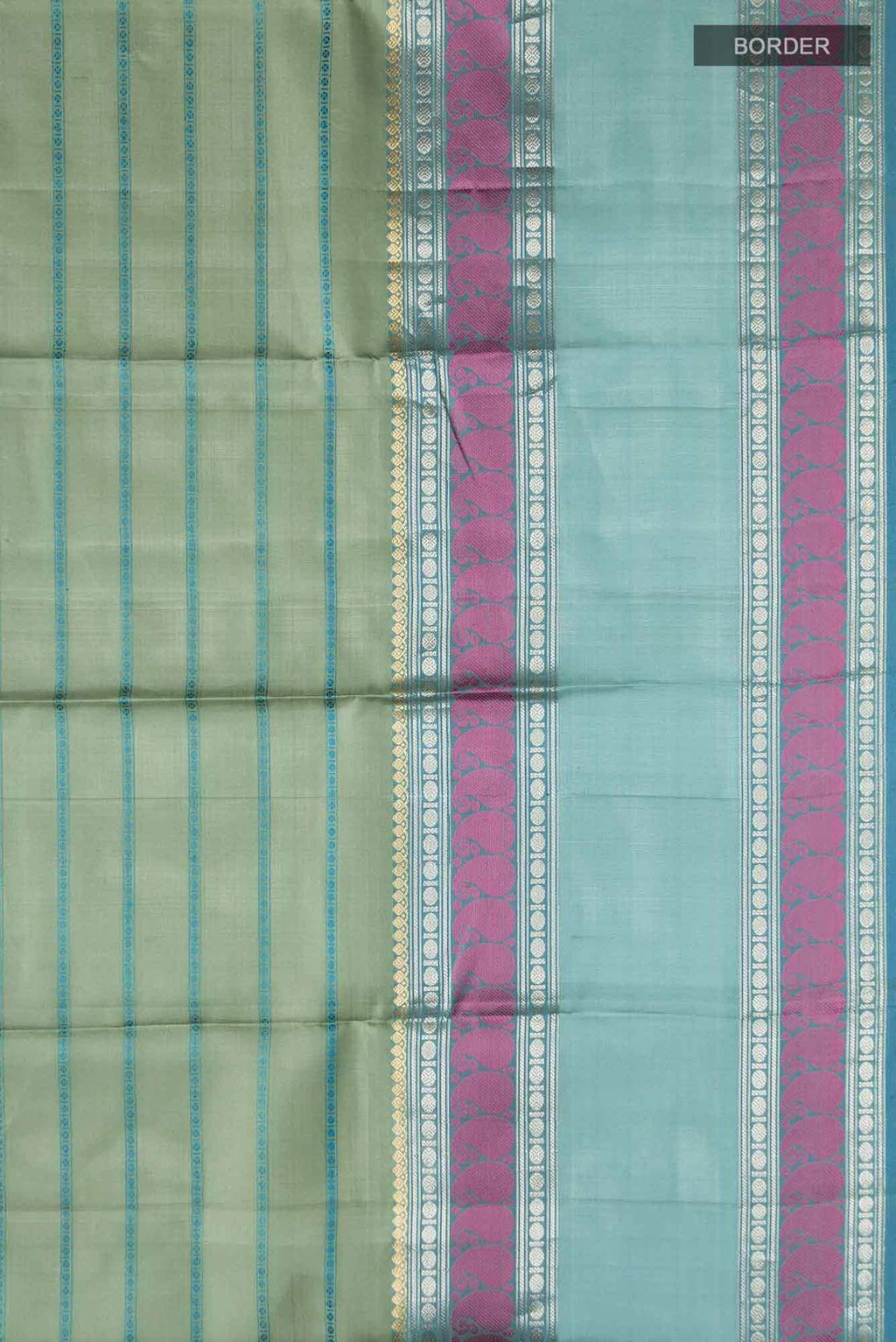Green Kanchipuram Silk Saree