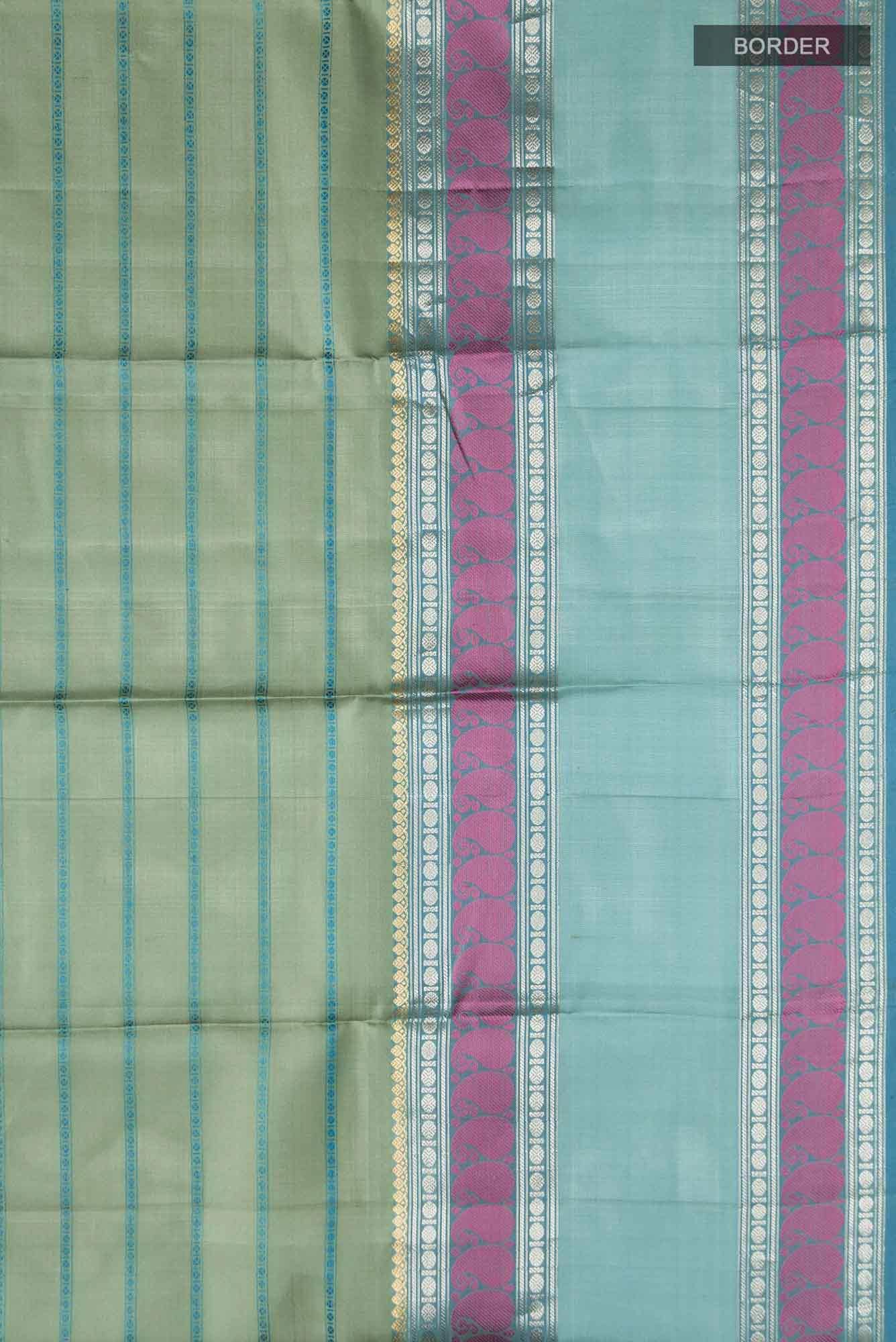 Green Kanchipuram Silk Saree