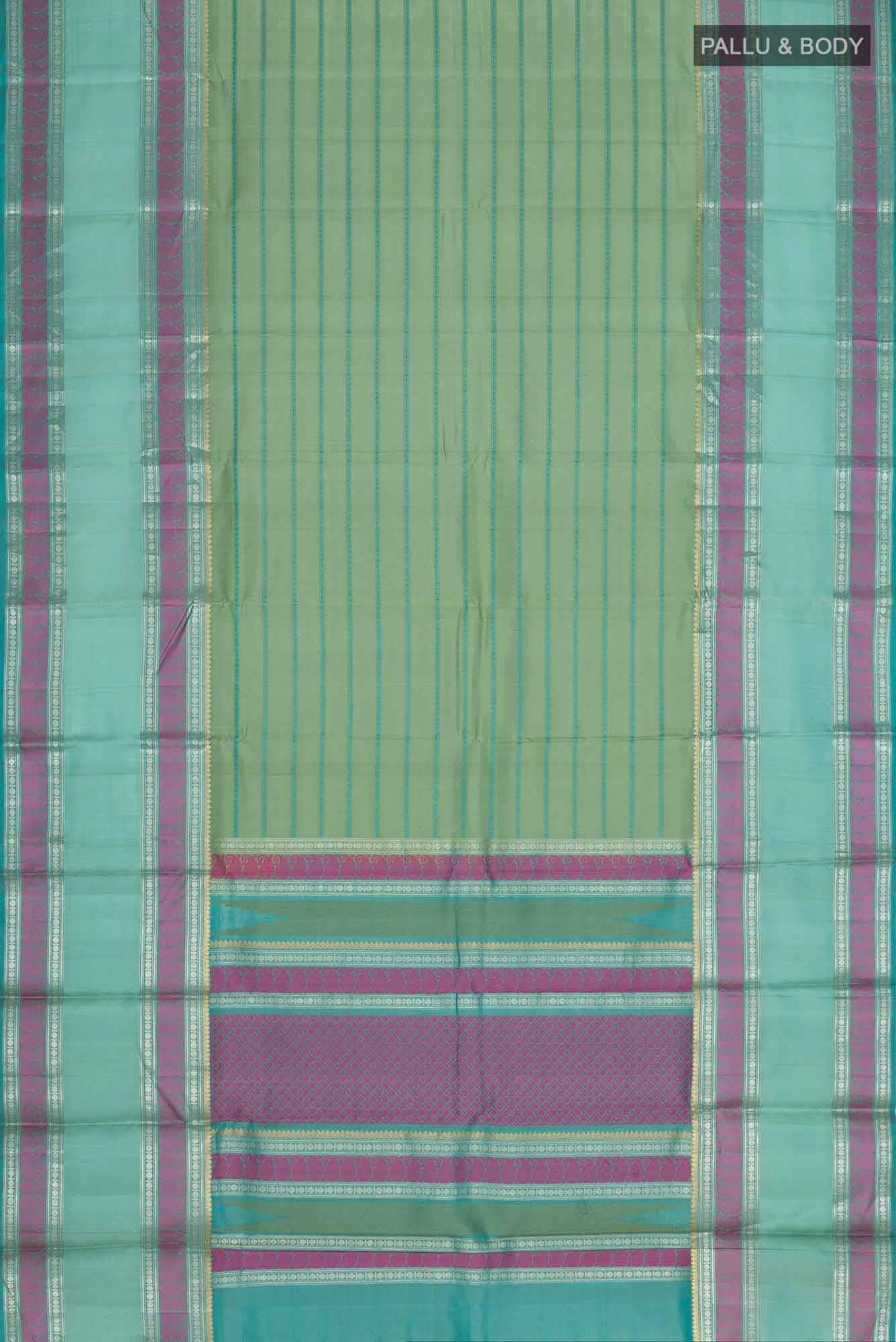 Green Kanchipuram Silk Saree