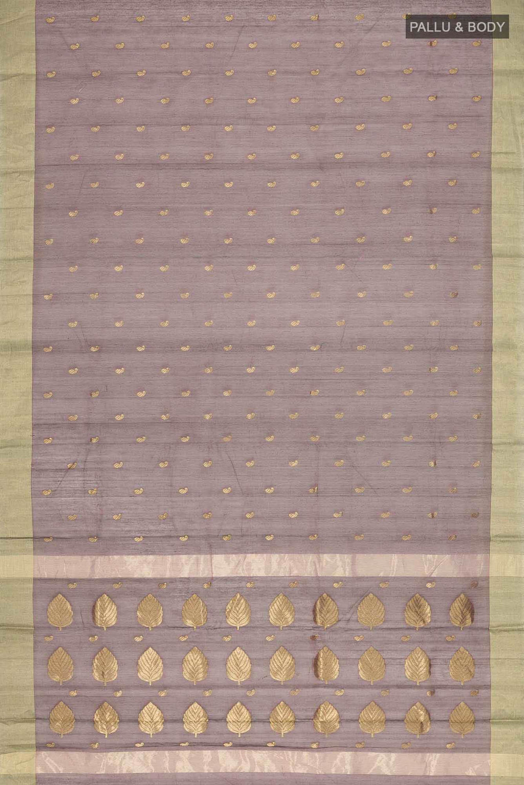 Maroon Chanderi Silk Cotton Saree