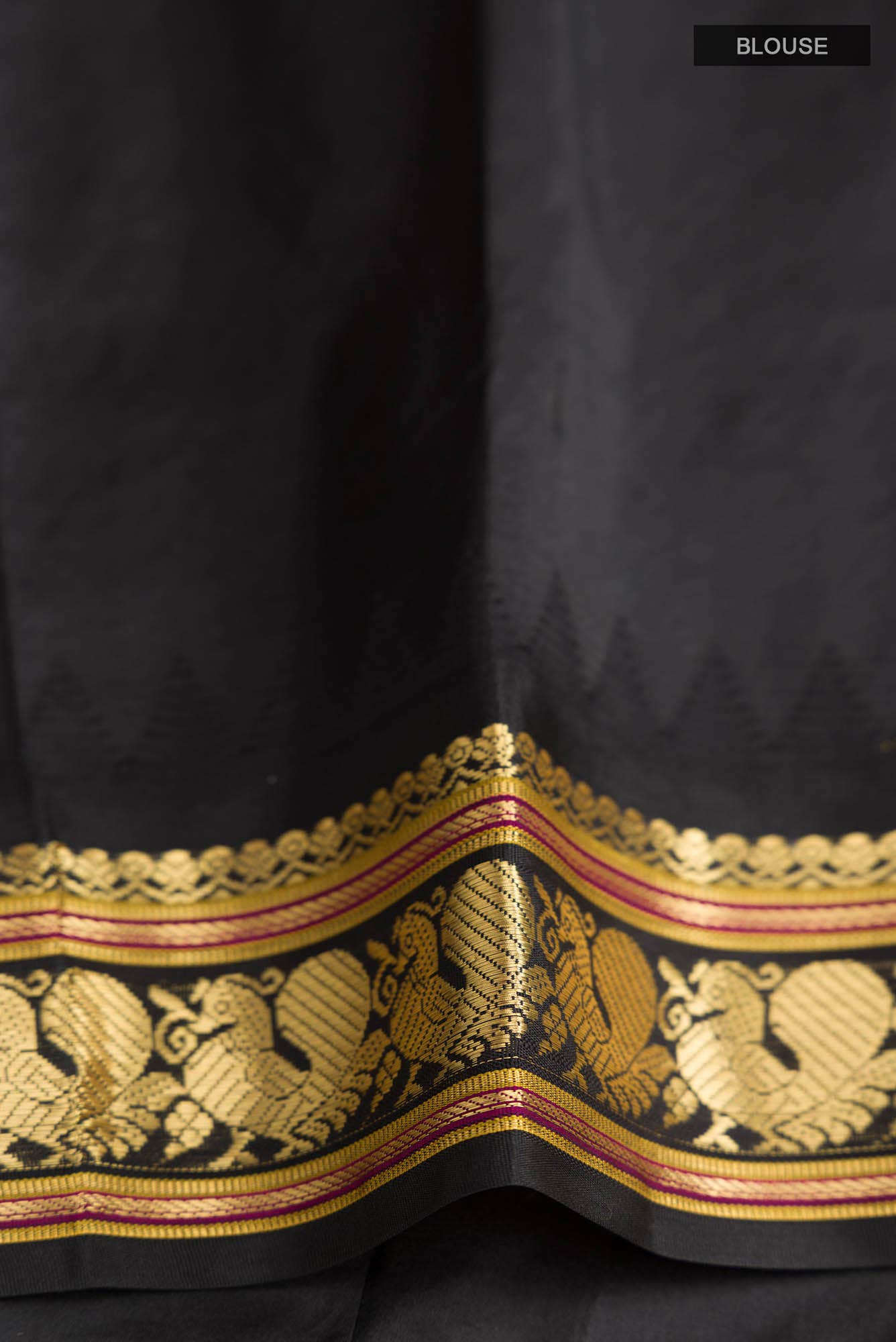 Grey Bangalore Silk Saree