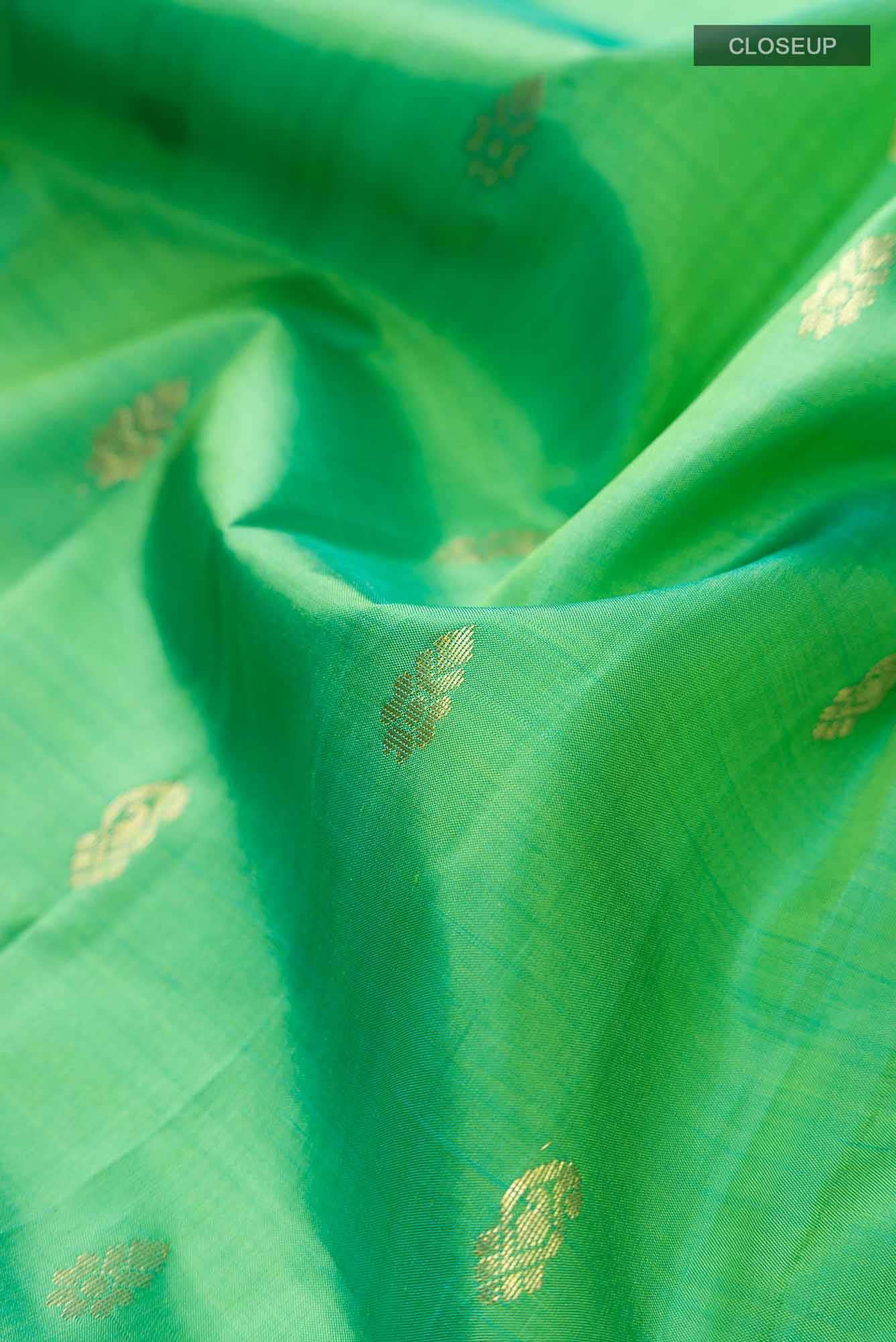 Green Kanchipuram Silk Saree