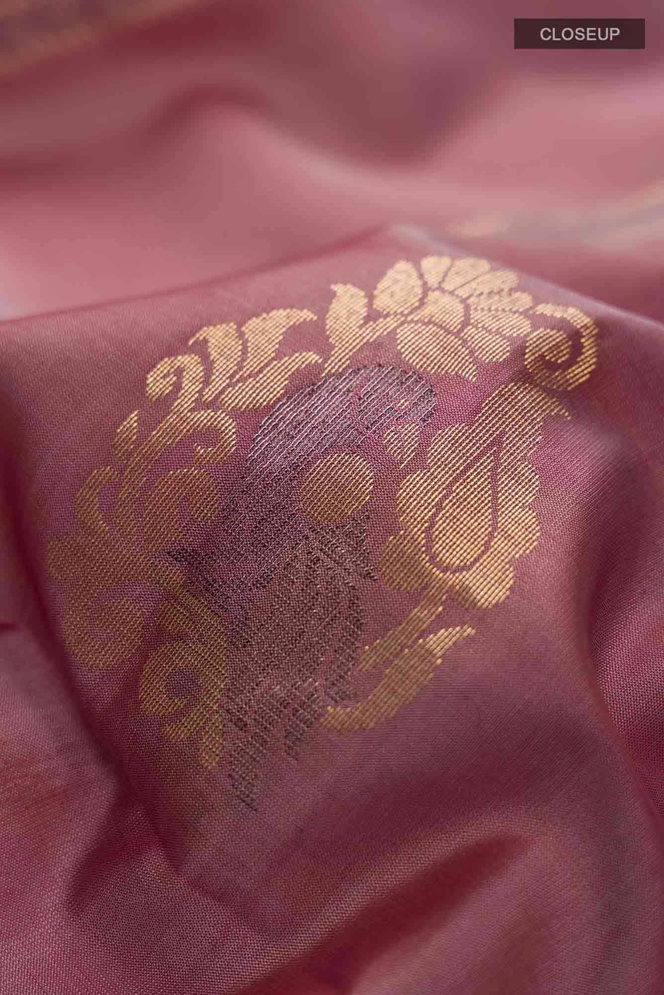 Brown Soft Silk Saree