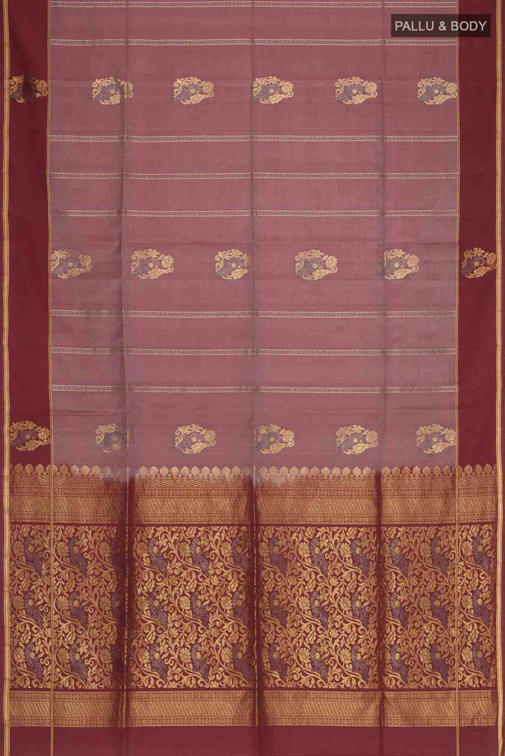 Brown Soft Silk Saree
