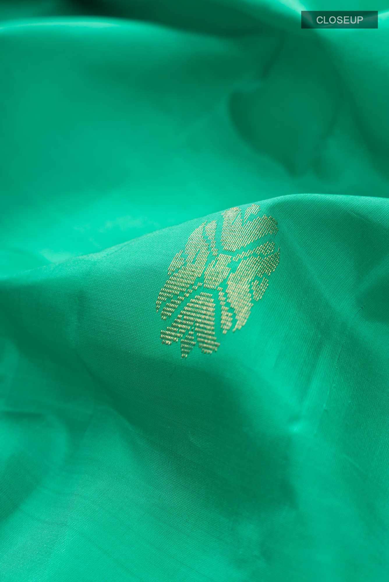 Green Kanchipuram Silk Saree
