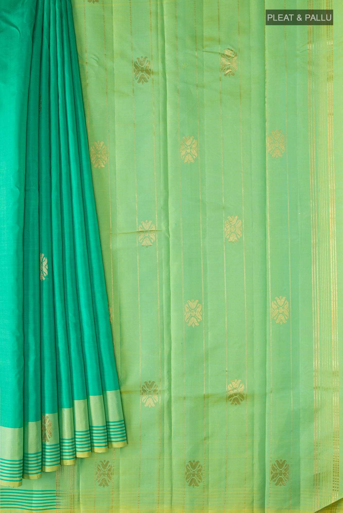 Green Kanchipuram Silk Saree