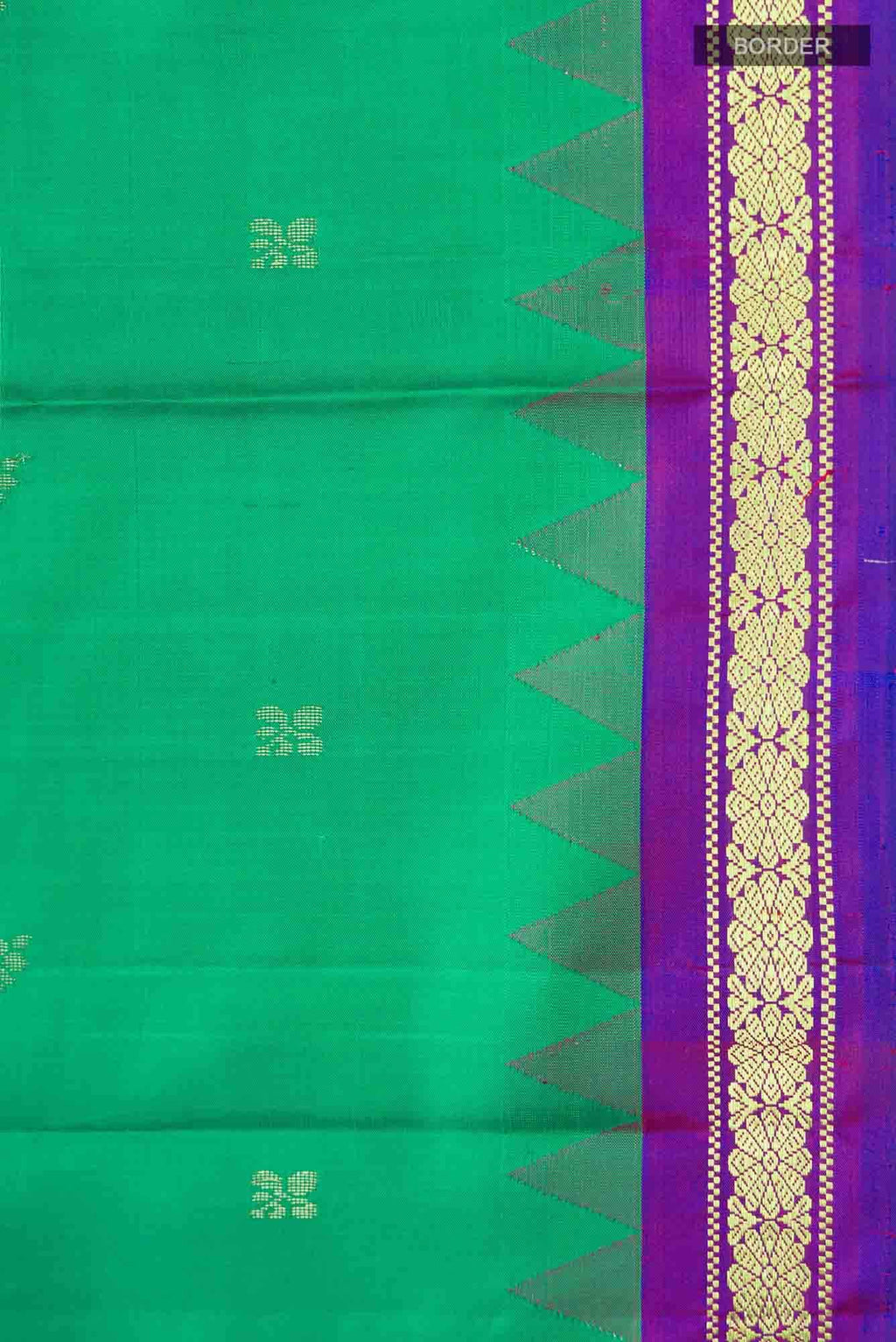 Green Kanchipuram Silk Saree