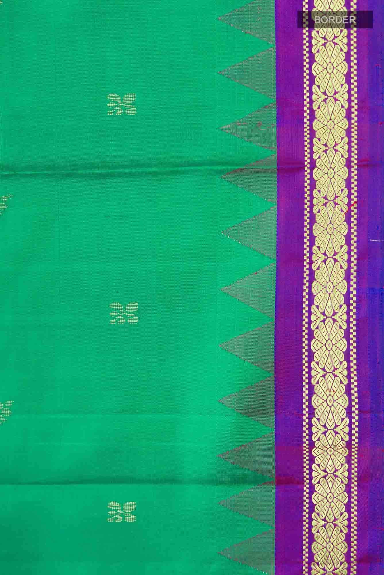 Green Kanchipuram Silk Saree