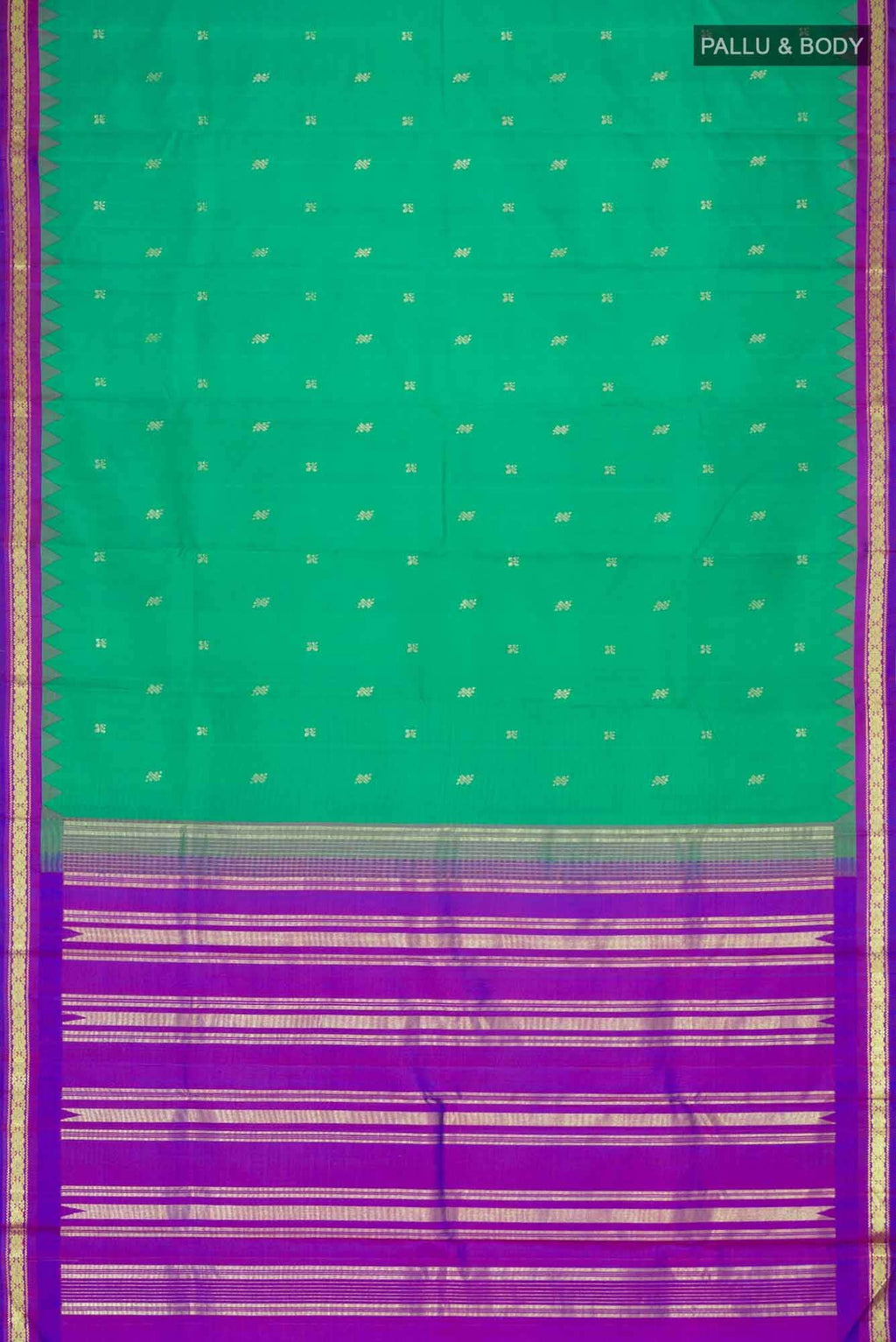 Green Kanchipuram Silk Saree
