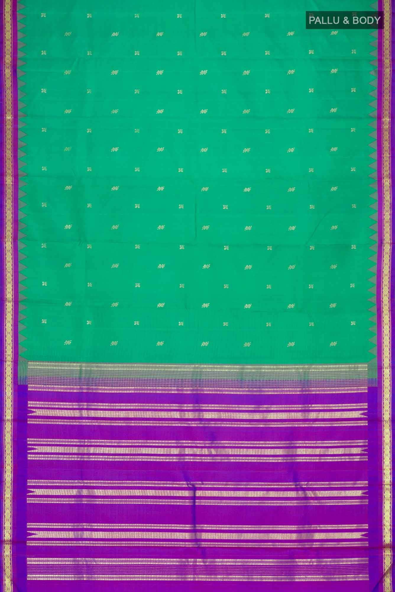 Green Kanchipuram Silk Saree