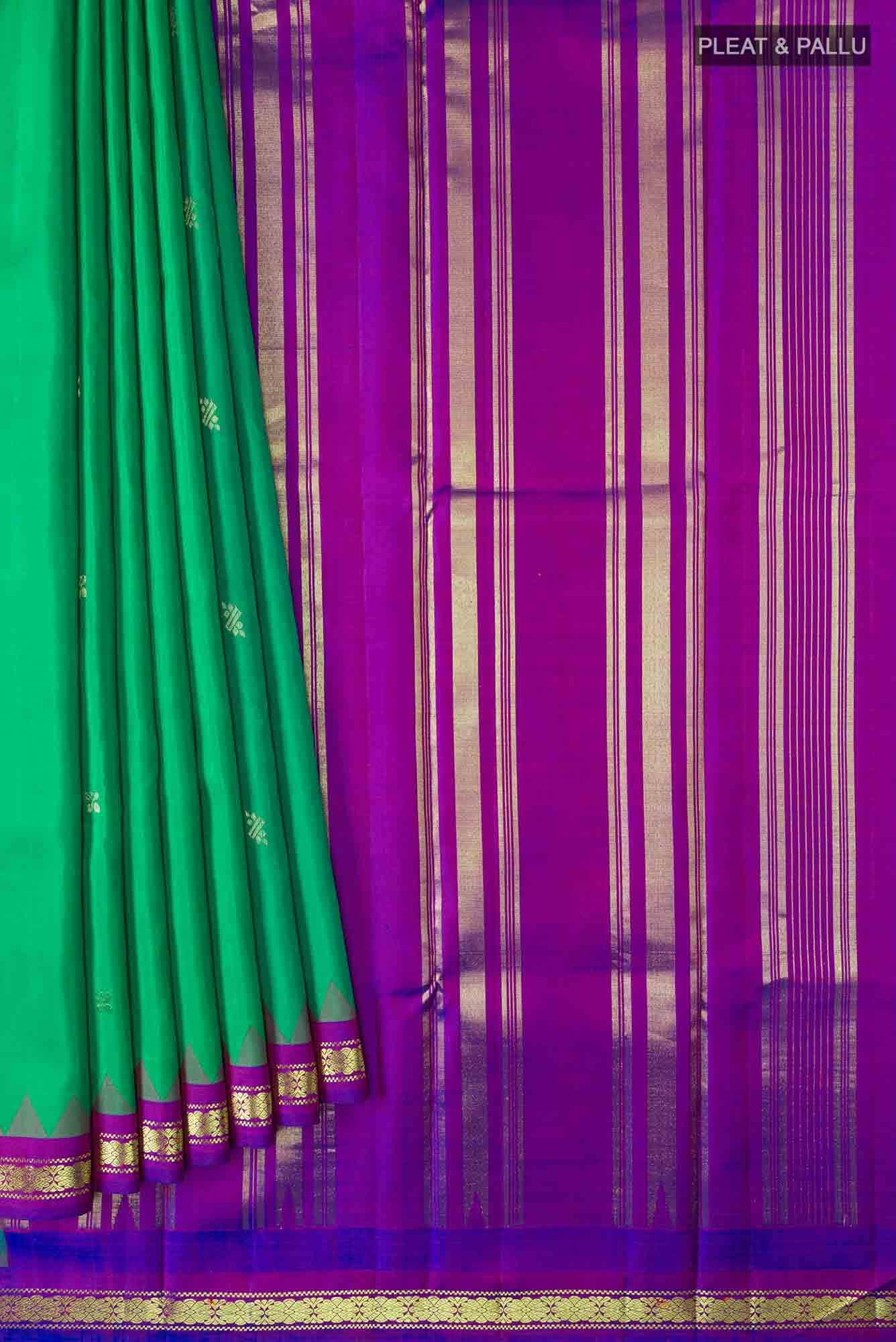 Green Kanchipuram Silk Saree