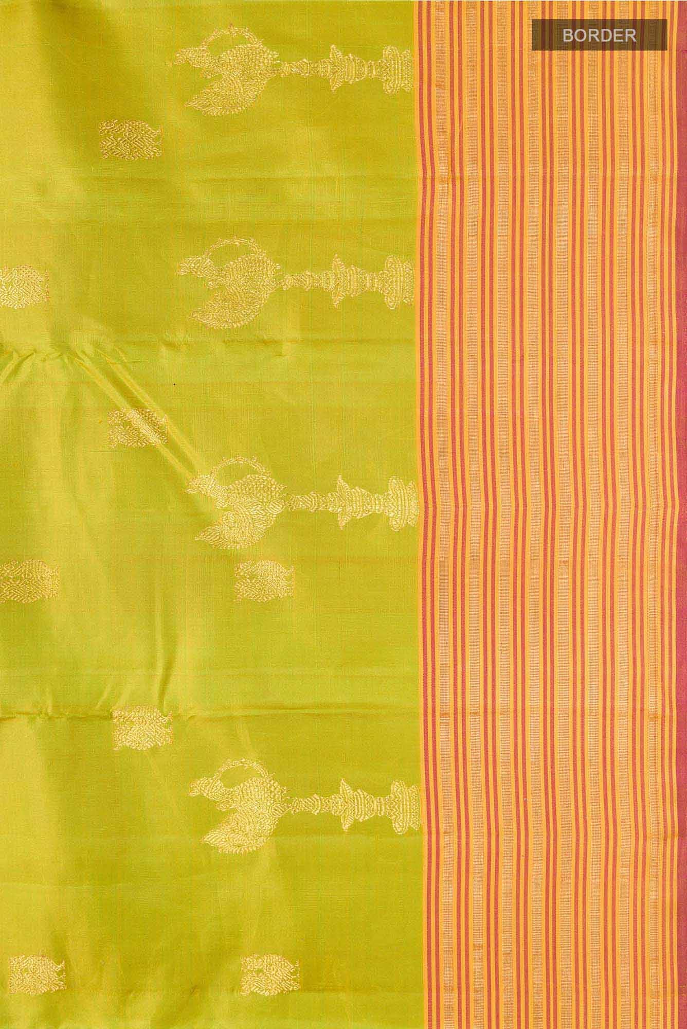 Green Kanchipuram Silk Saree