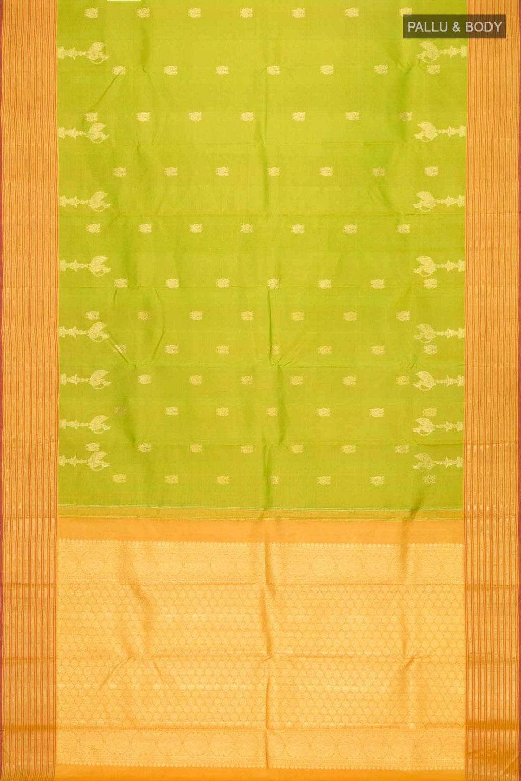 Green Kanchipuram Silk Saree