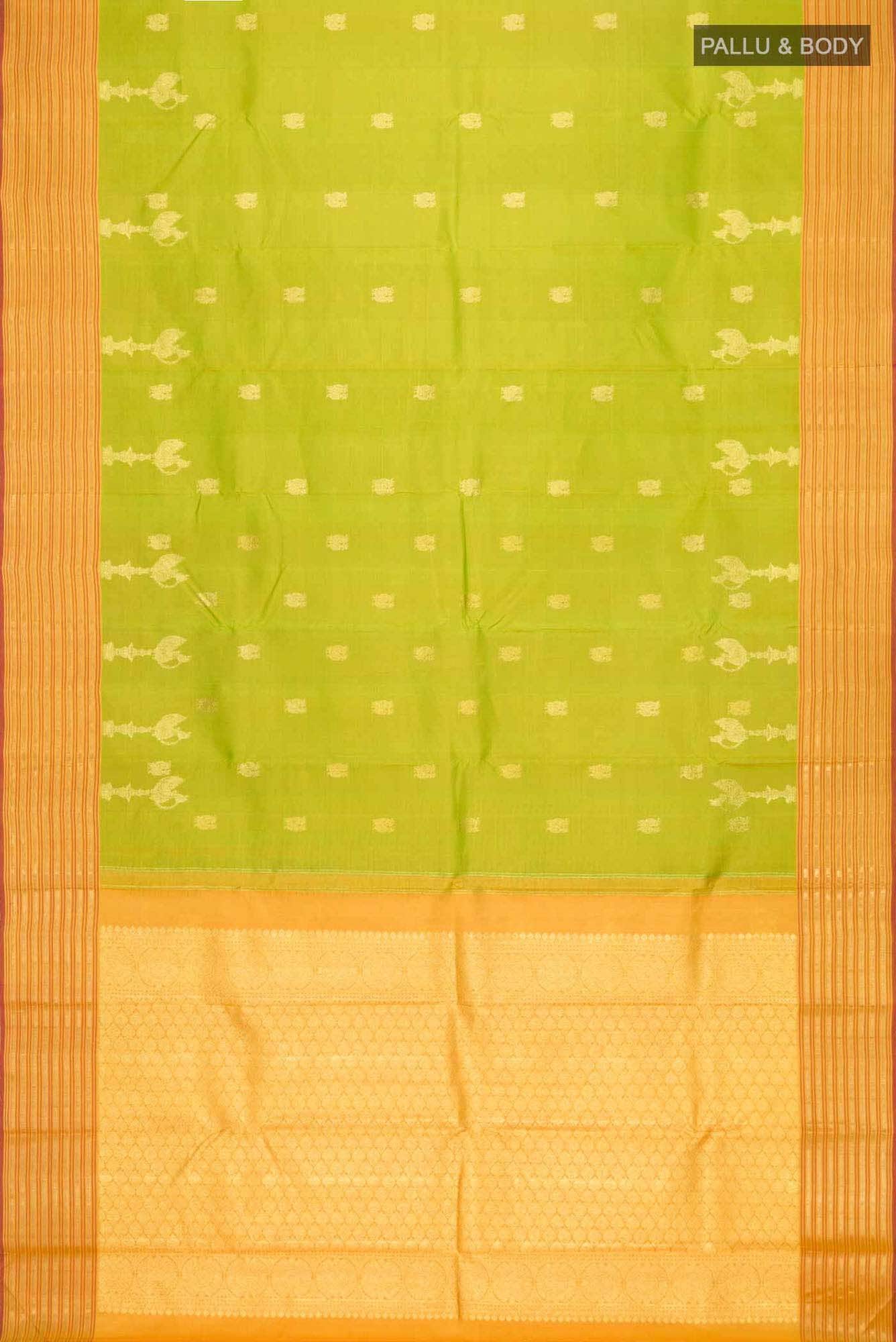 Green Kanchipuram Silk Saree