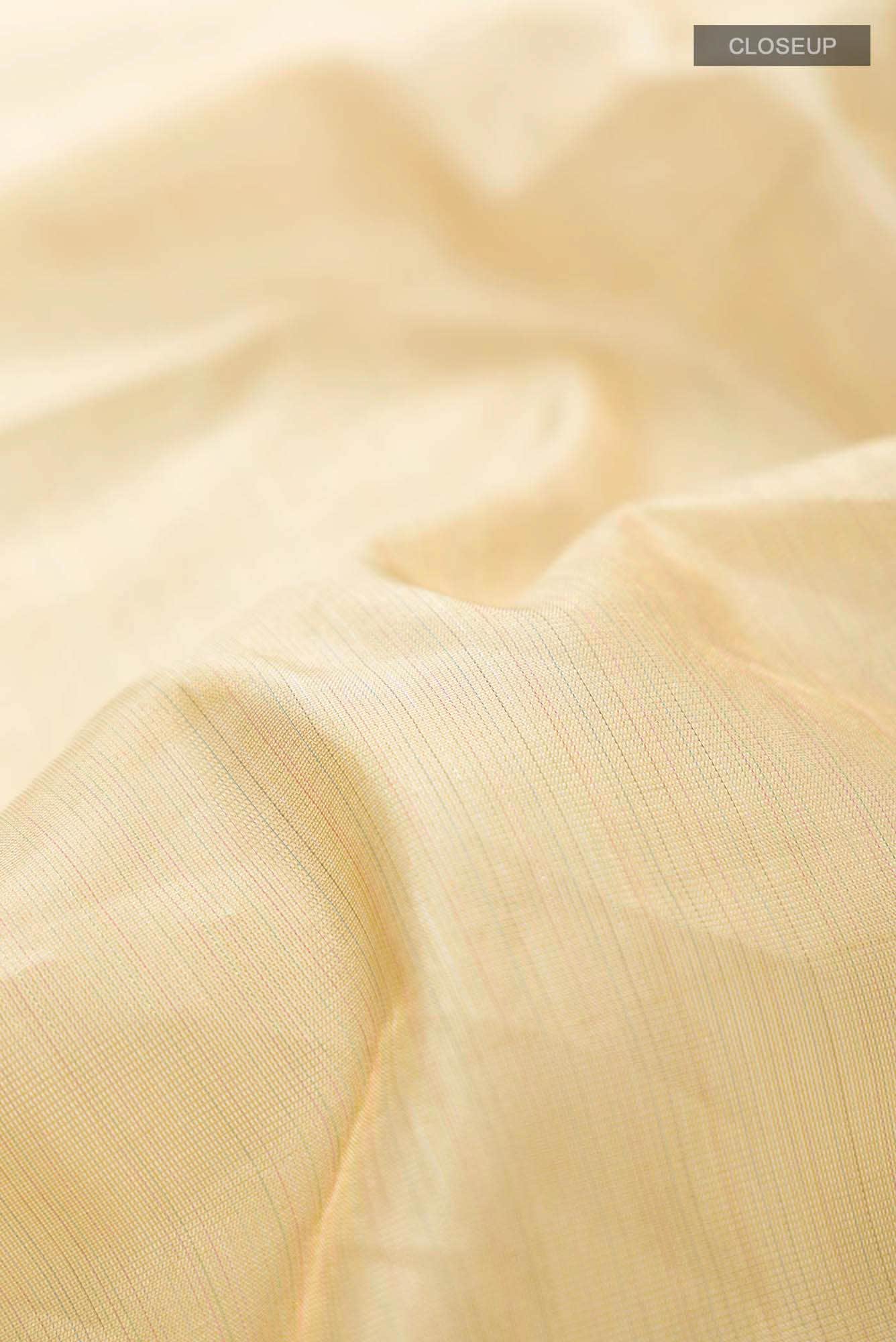Beige Soft Silk Saree