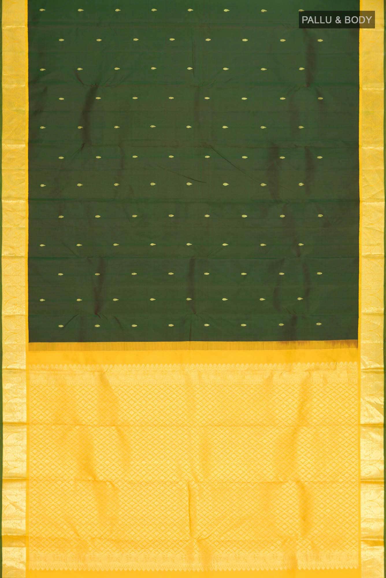 Green Kanchipuram Silk Saree