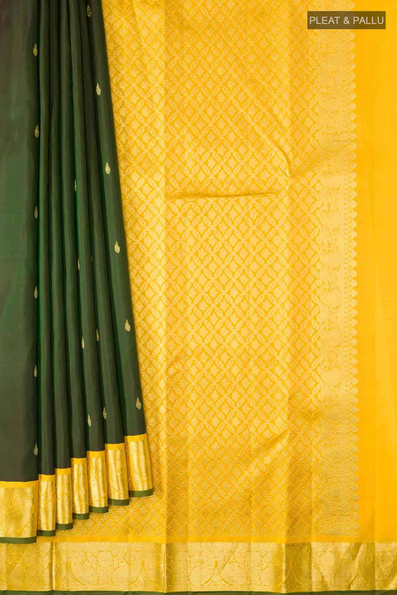 Green Kanchipuram Silk Saree