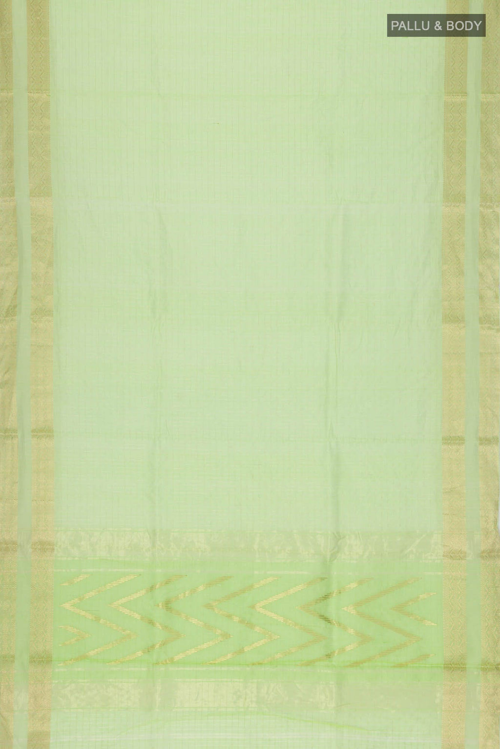 Green Maheshwari Silk Cotton Saree