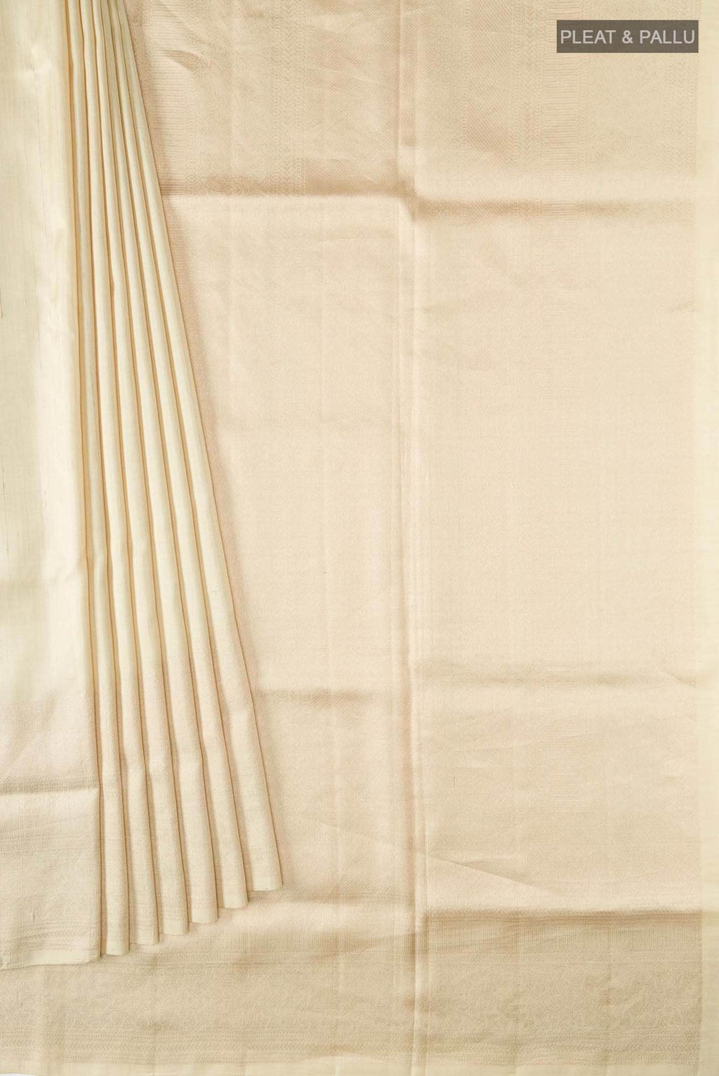 Beige Soft Silk Saree