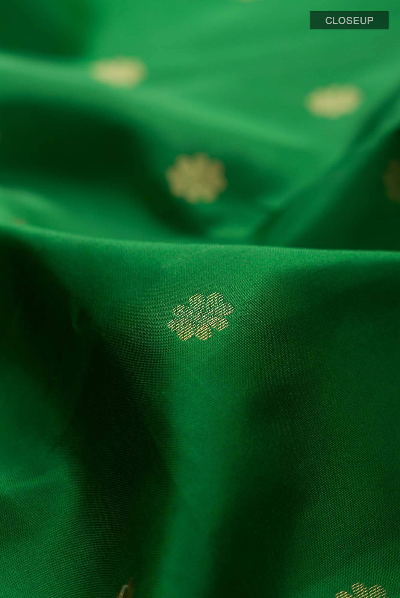 Green Kanchipuram Silk Saree
