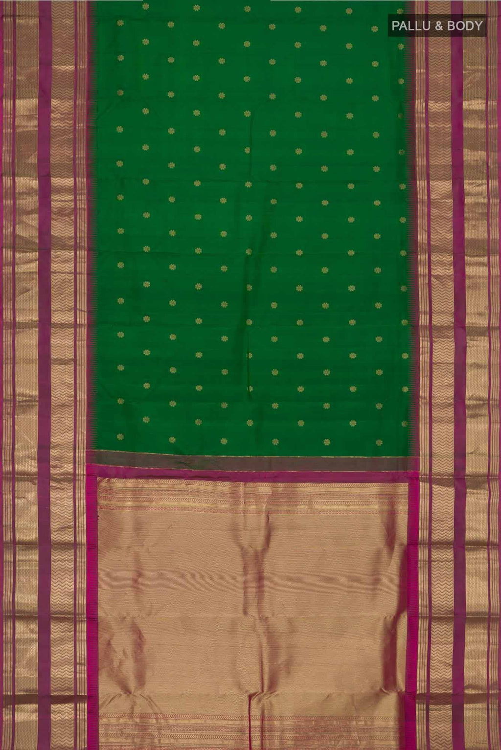 Green Kanchipuram Silk Saree