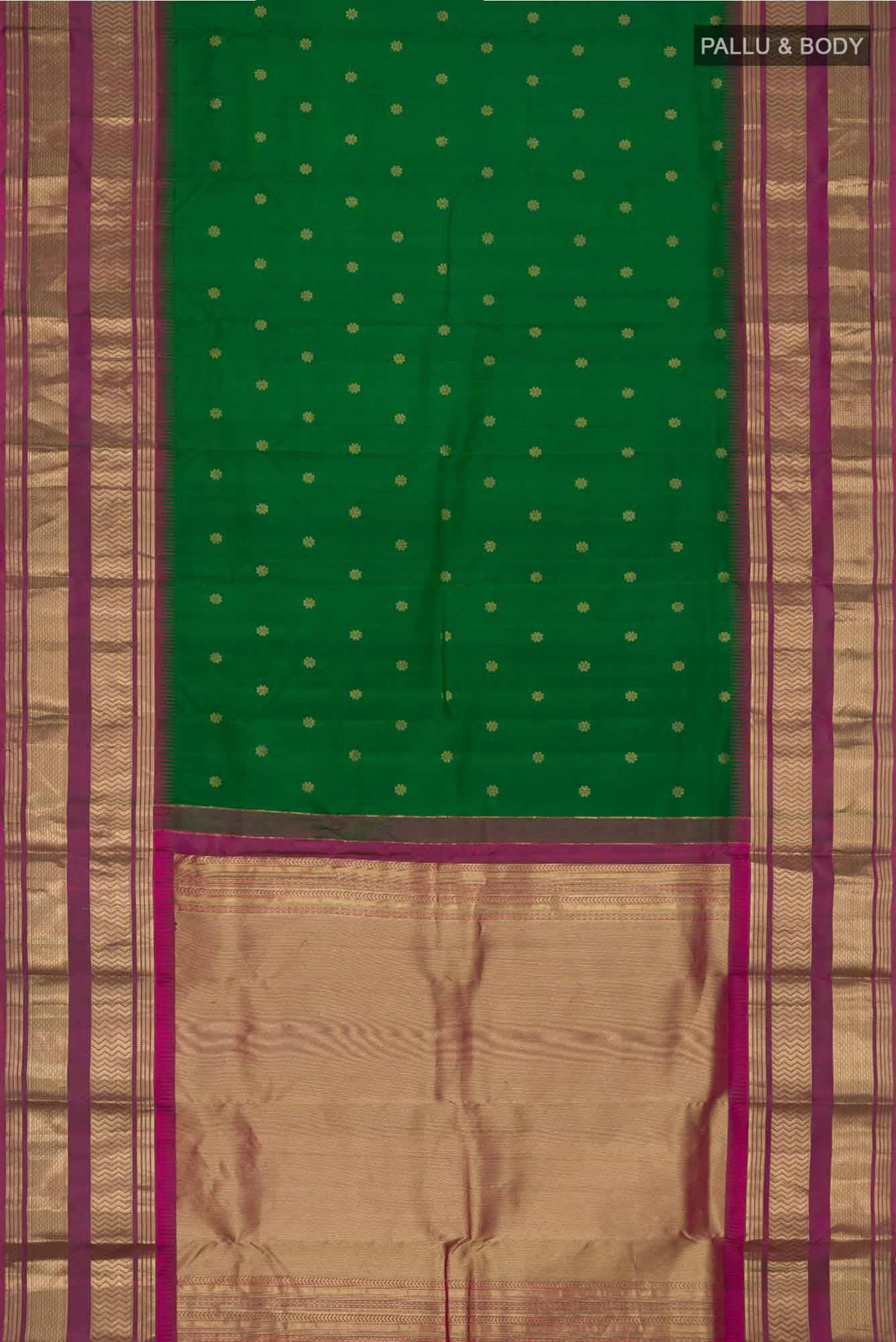 Green Kanchipuram Silk Saree