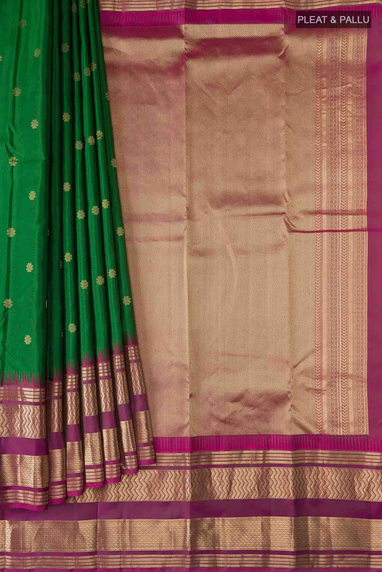 Green Kanchipuram Silk Saree