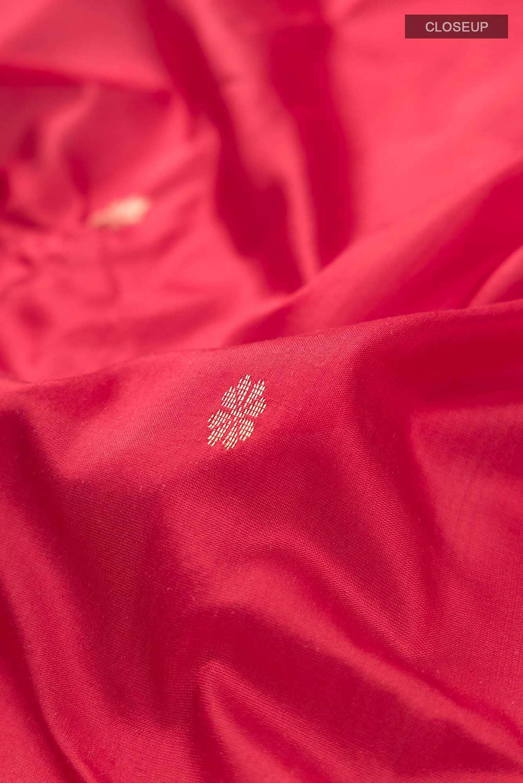 Red Maheshwari Silk Saree