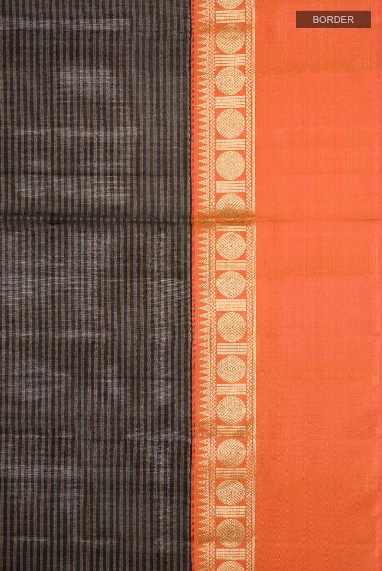 Black Soft Silk Saree