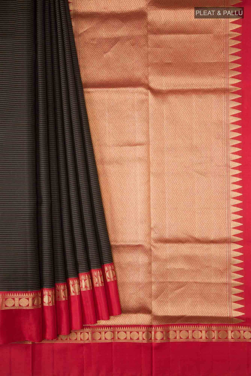 Black Soft Silk Saree