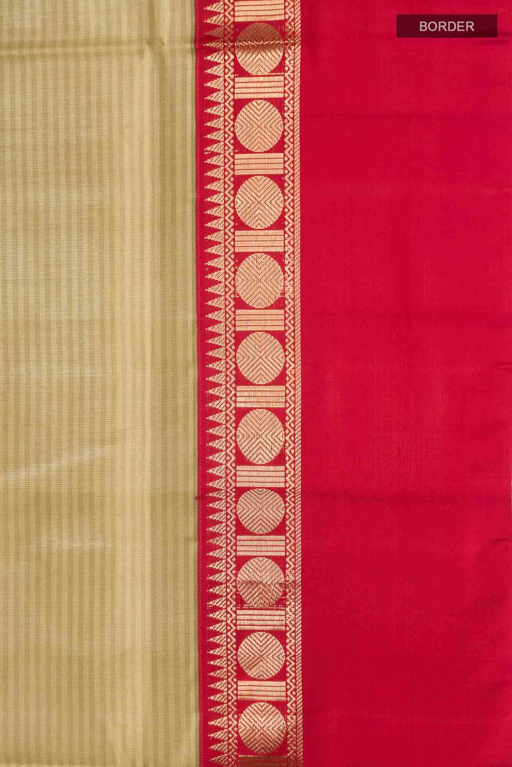 Beige Soft Silk Saree