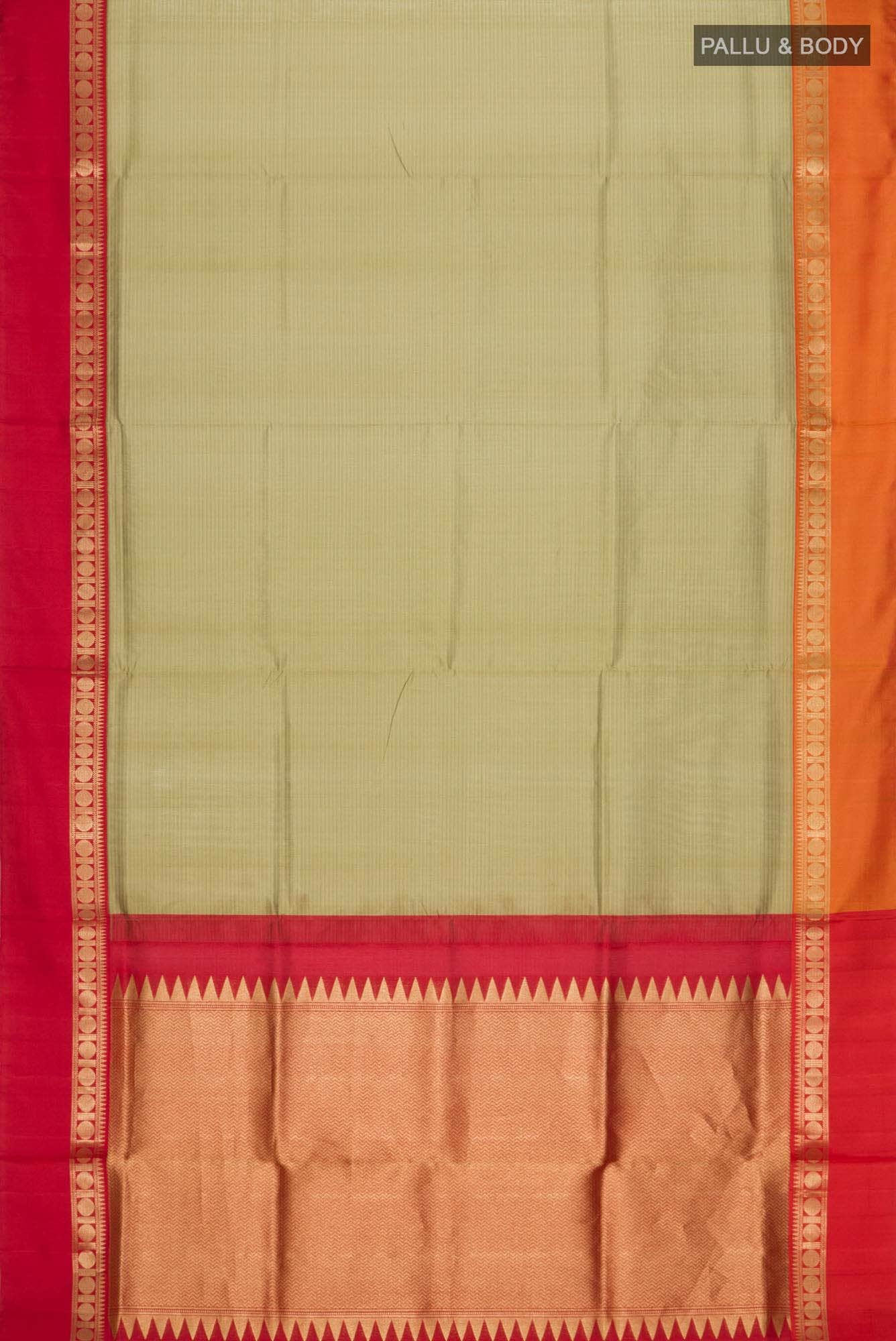 Beige Soft Silk Saree