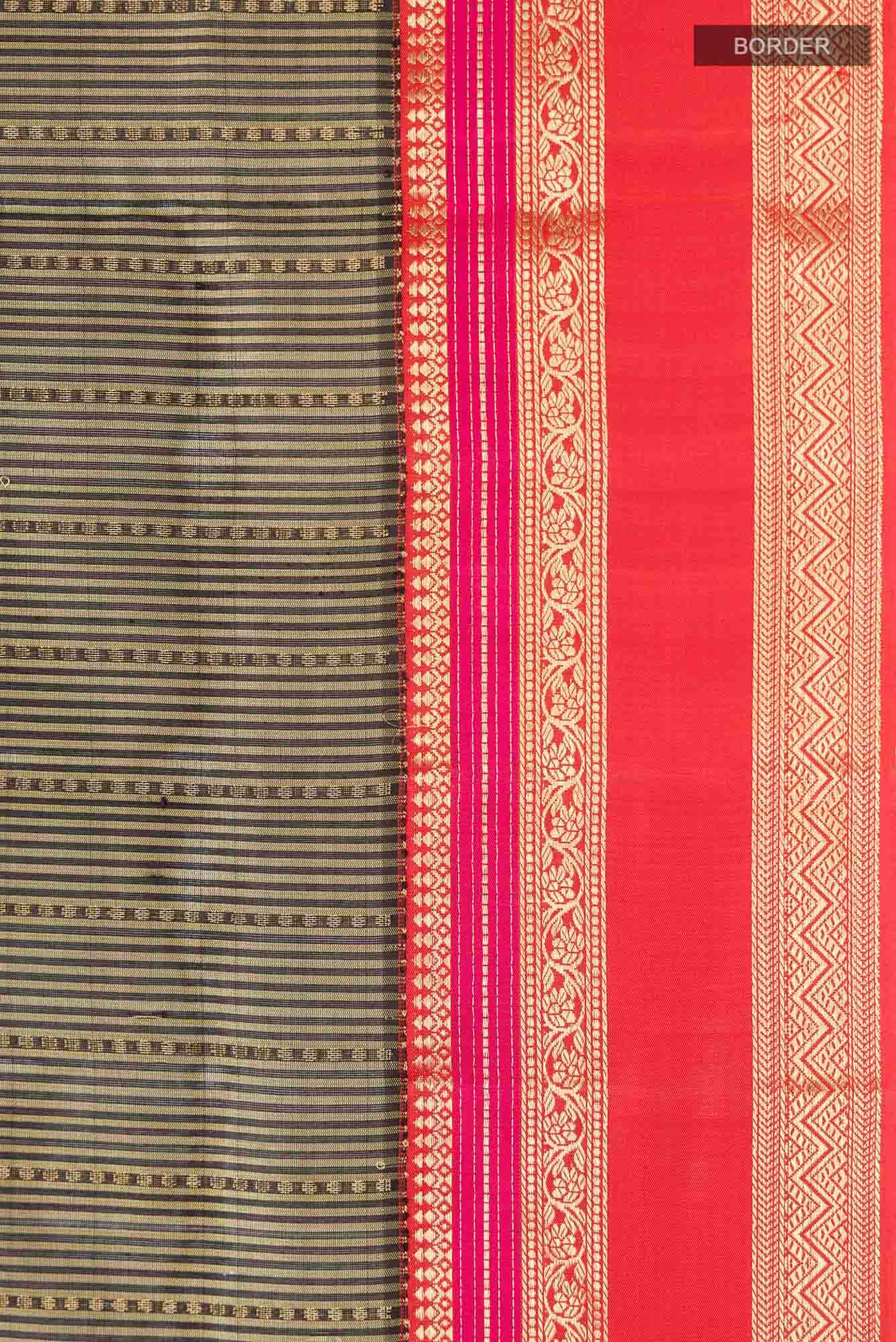 Black Soft Silk Saree