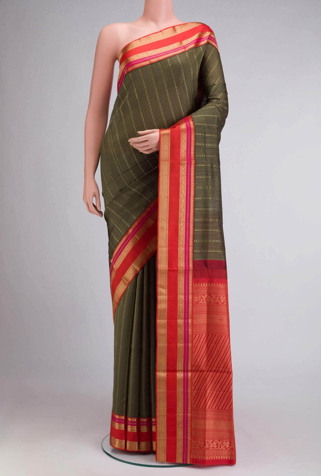 Black Soft Silk Saree