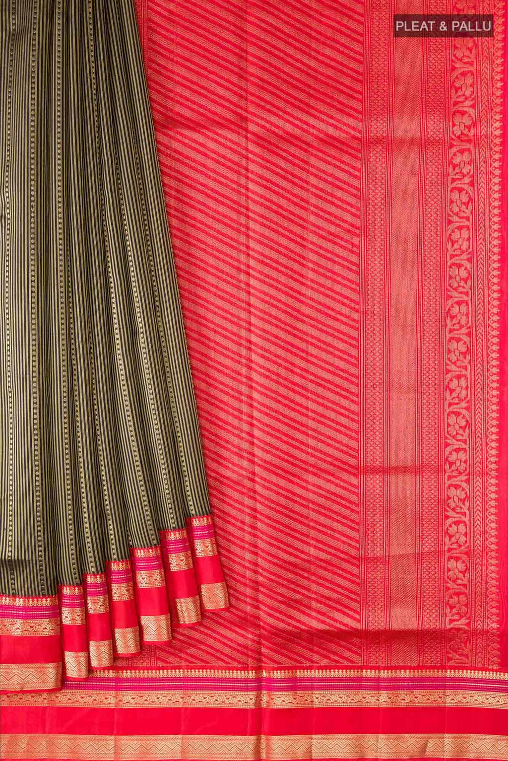 Black Soft Silk Saree