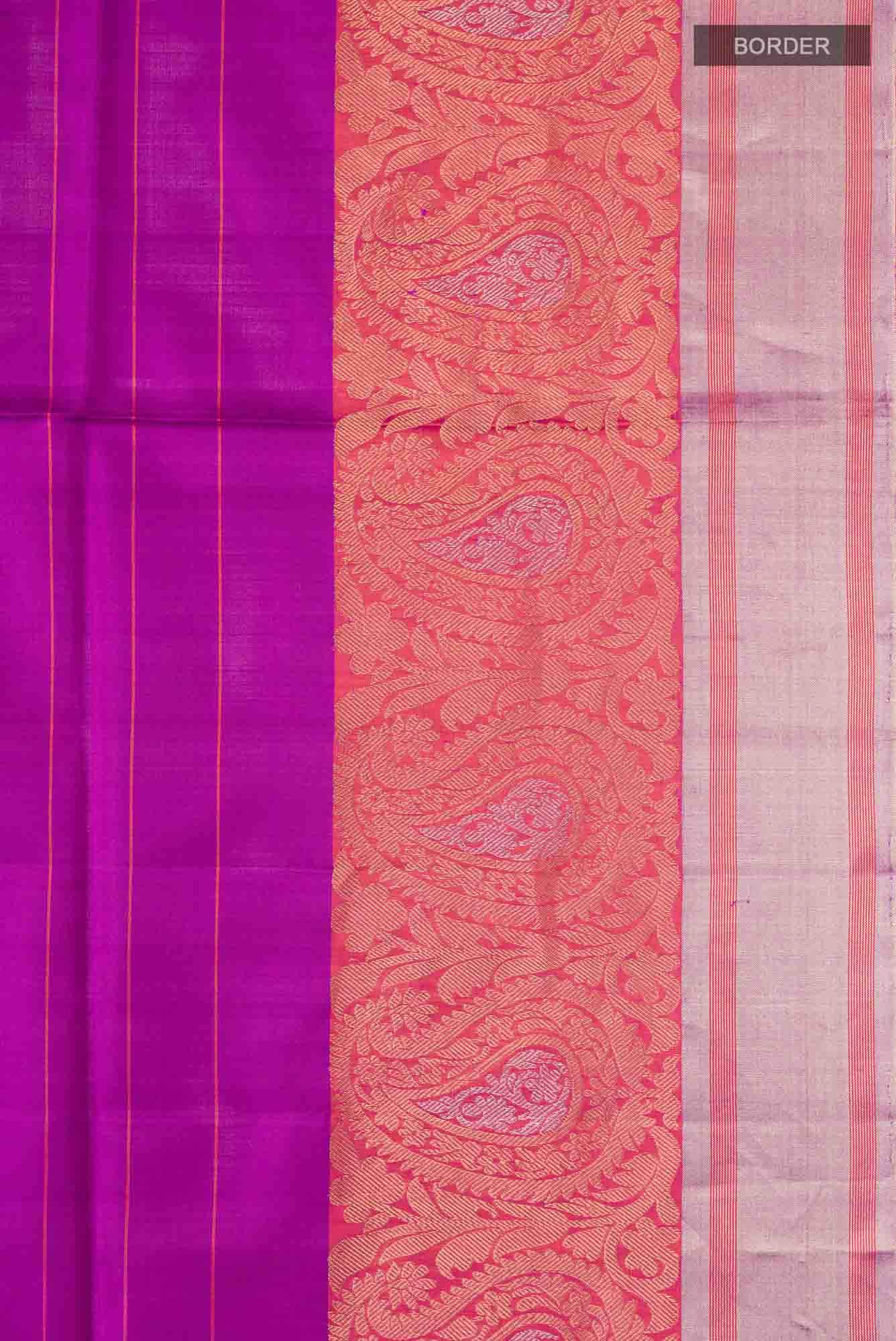 Purple Soft Silk Saree