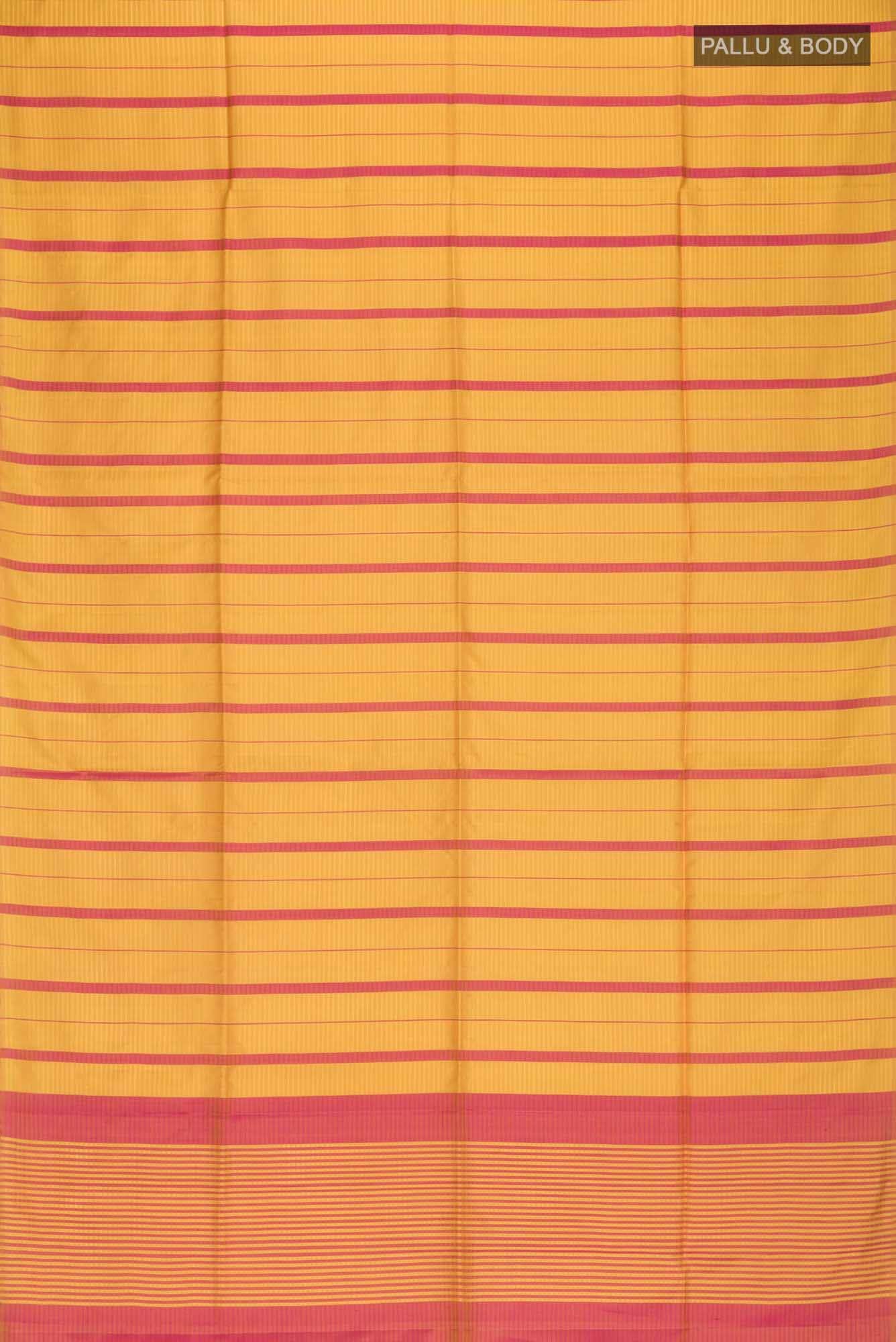 Yellow Soft Silk Saree