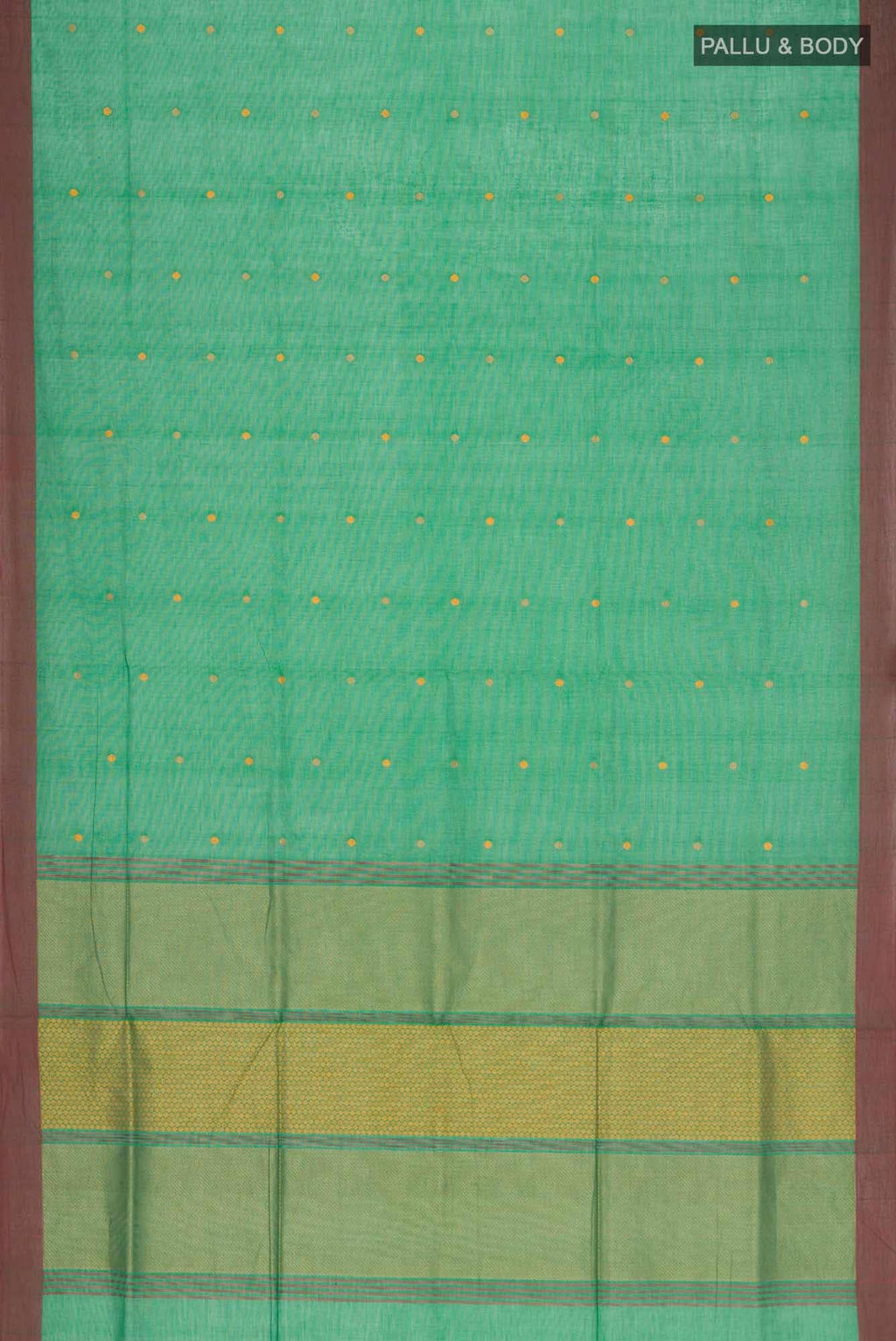 Green Coimbatore Cotton Saree