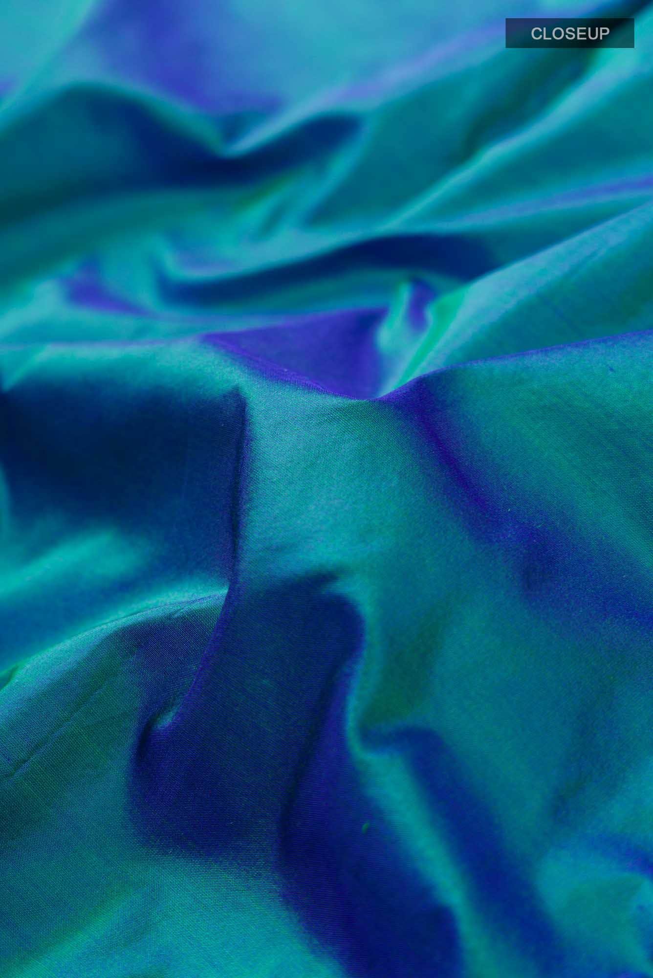 Blue Bangalore Silk Saree
