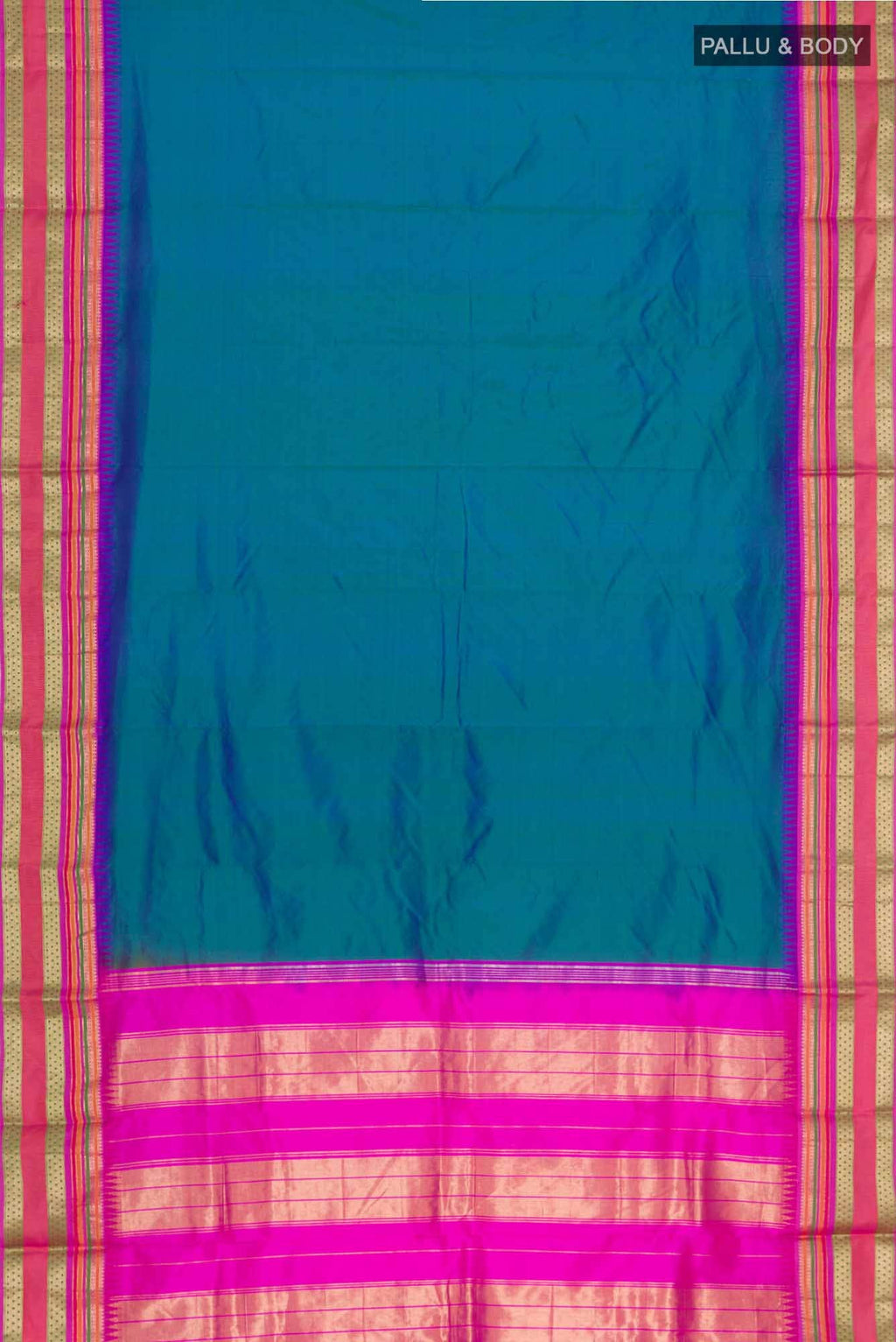 Blue Bangalore Silk Saree