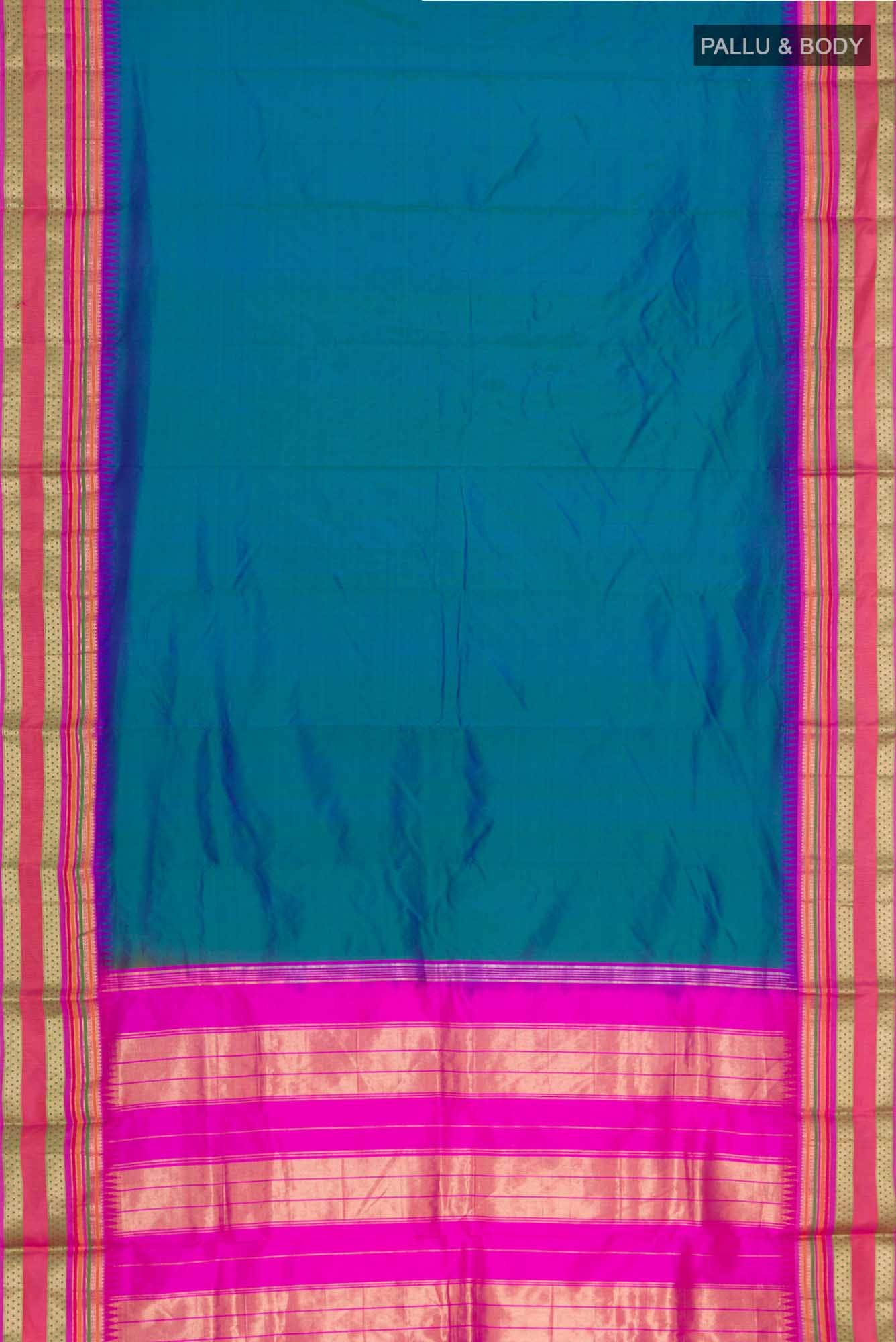 Blue Bangalore Silk Saree
