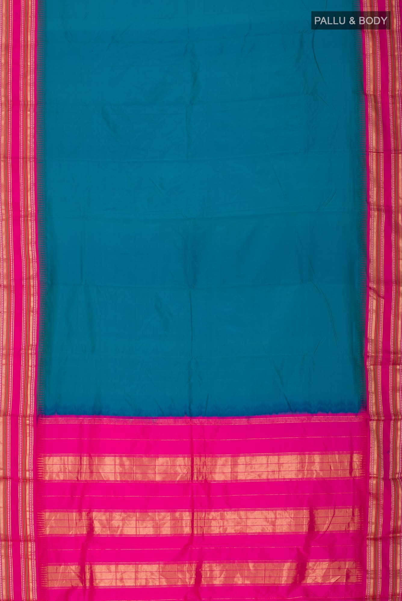 Blue Bangalore Silk Saree