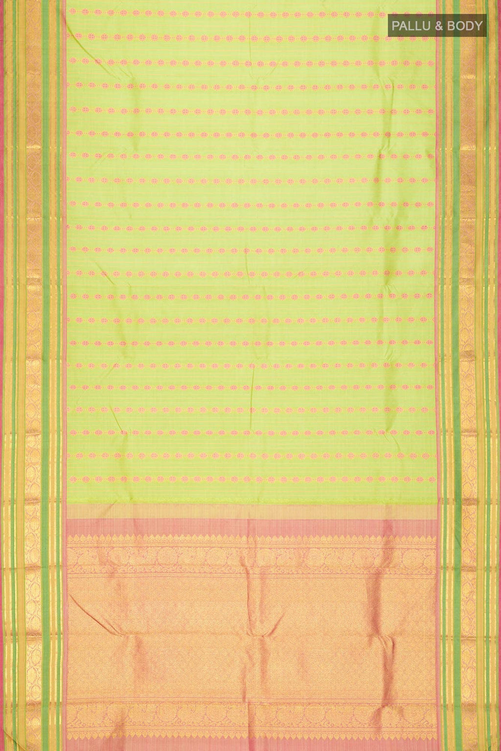 Green Kanchipuram Silk Saree