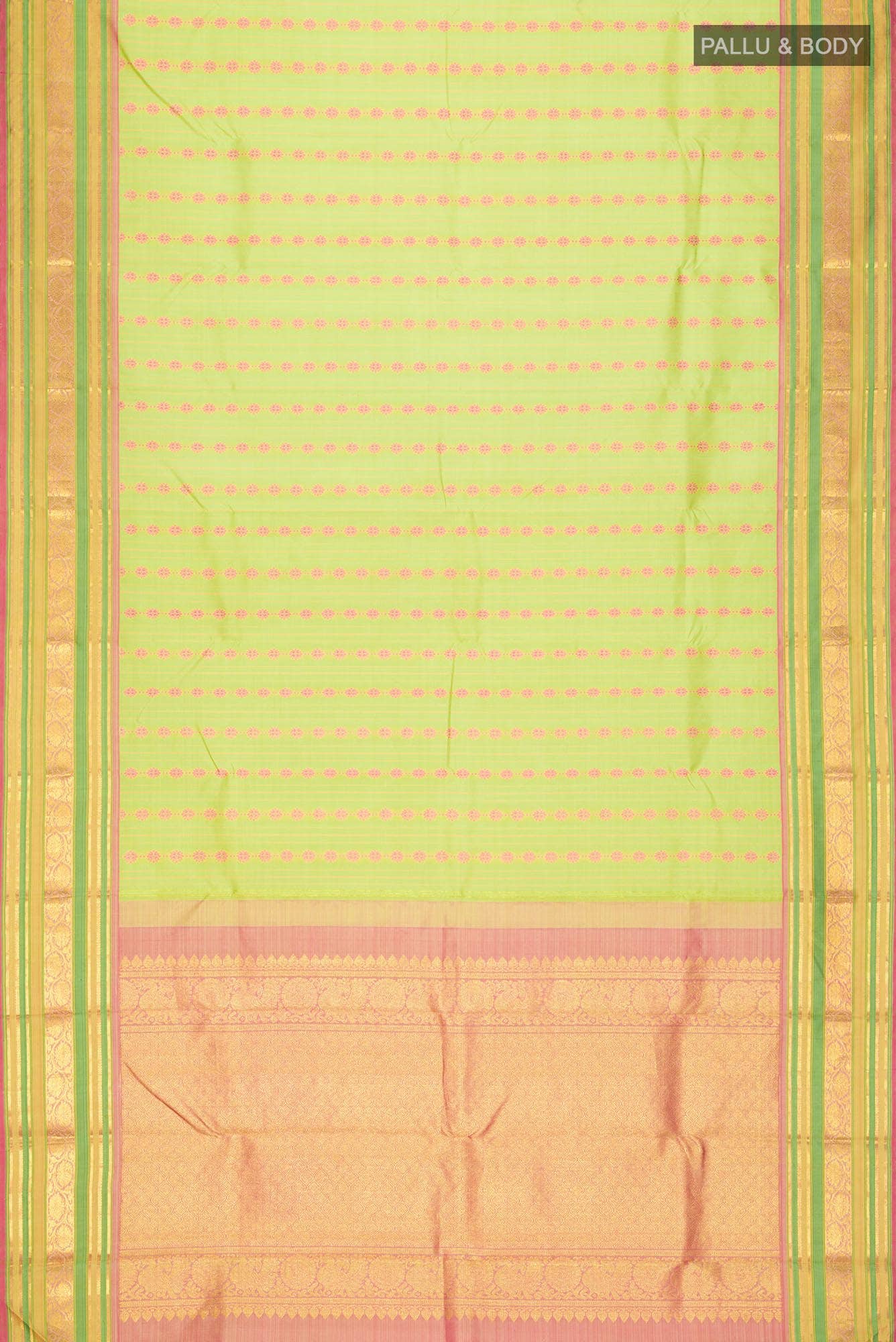 Green Kanchipuram Silk Saree