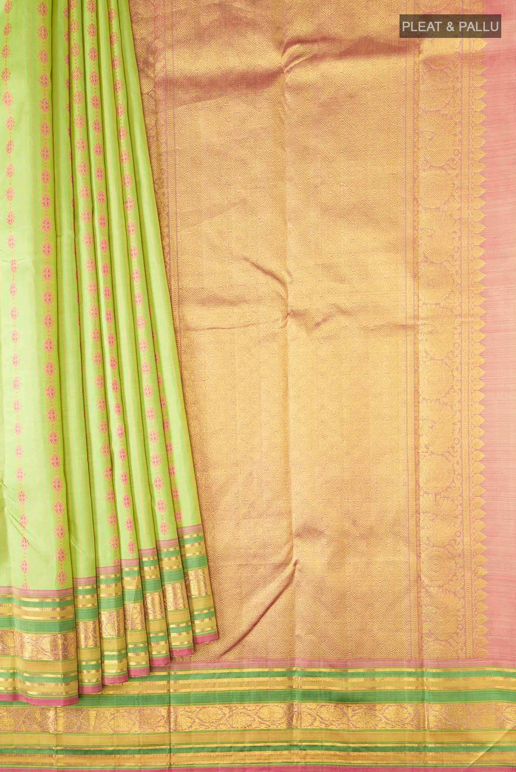 Green Kanchipuram Silk Saree