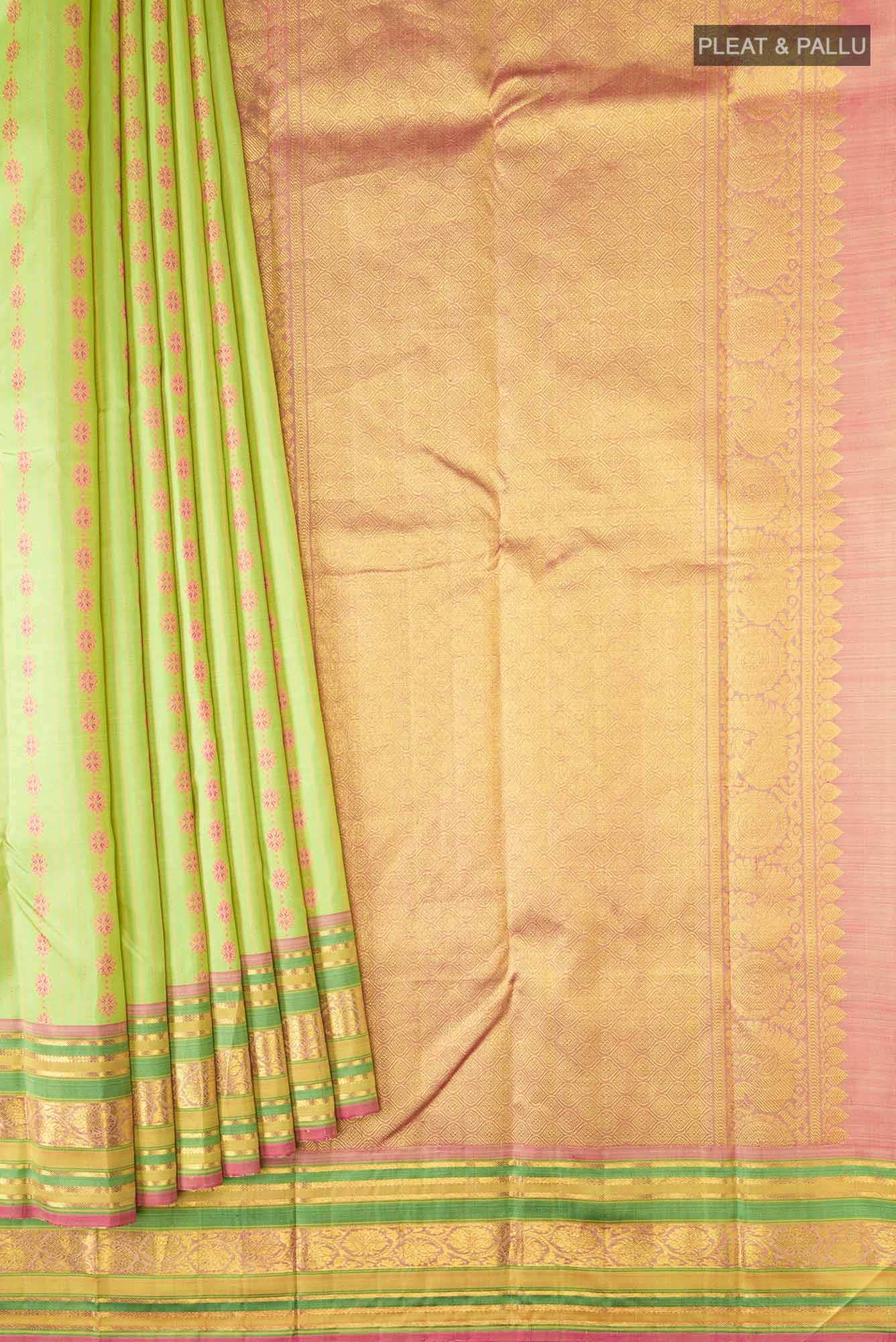 Green Kanchipuram Silk Saree